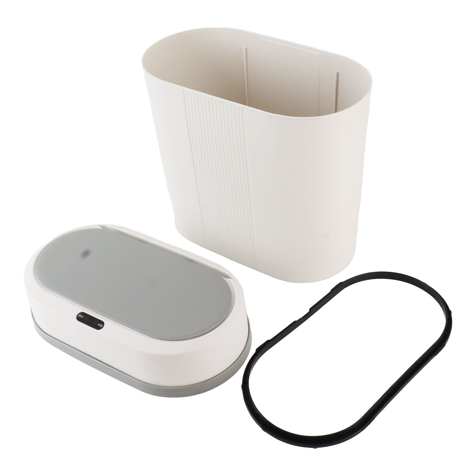 12L Smart Trash Can Battery Powered Motion Sensor Automatic Induction Garbage Can for Bedroom Bathroom Kitchen - Image 2