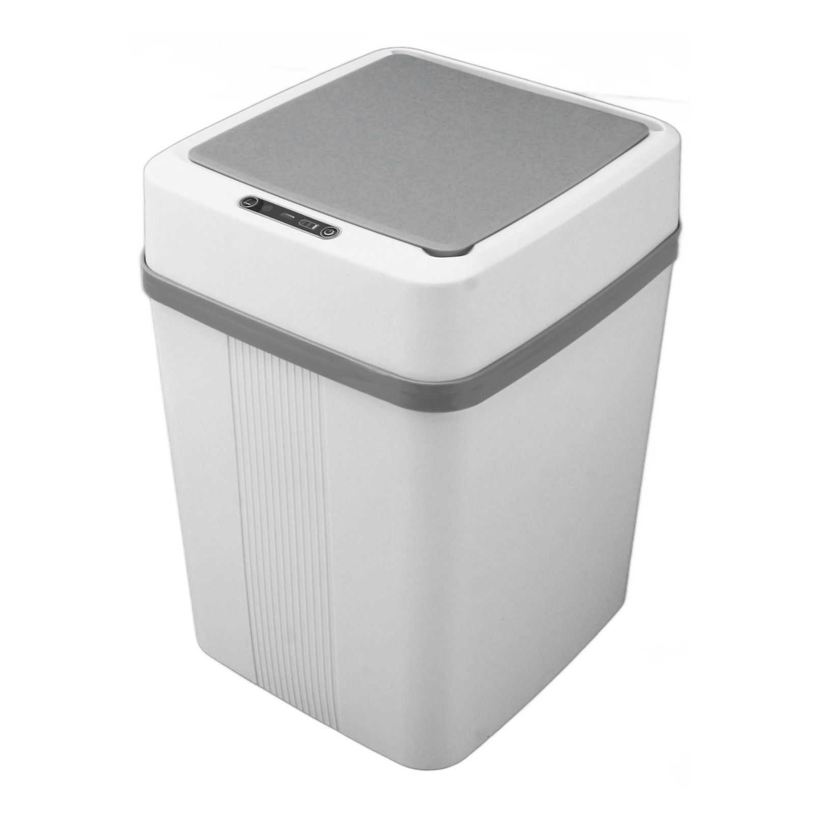 Motion Sensor Trash Can Smart Waterproof Automatic Garbage Can with Lid for Bedroom Bathroom Kitchen Office 12L - Image 4