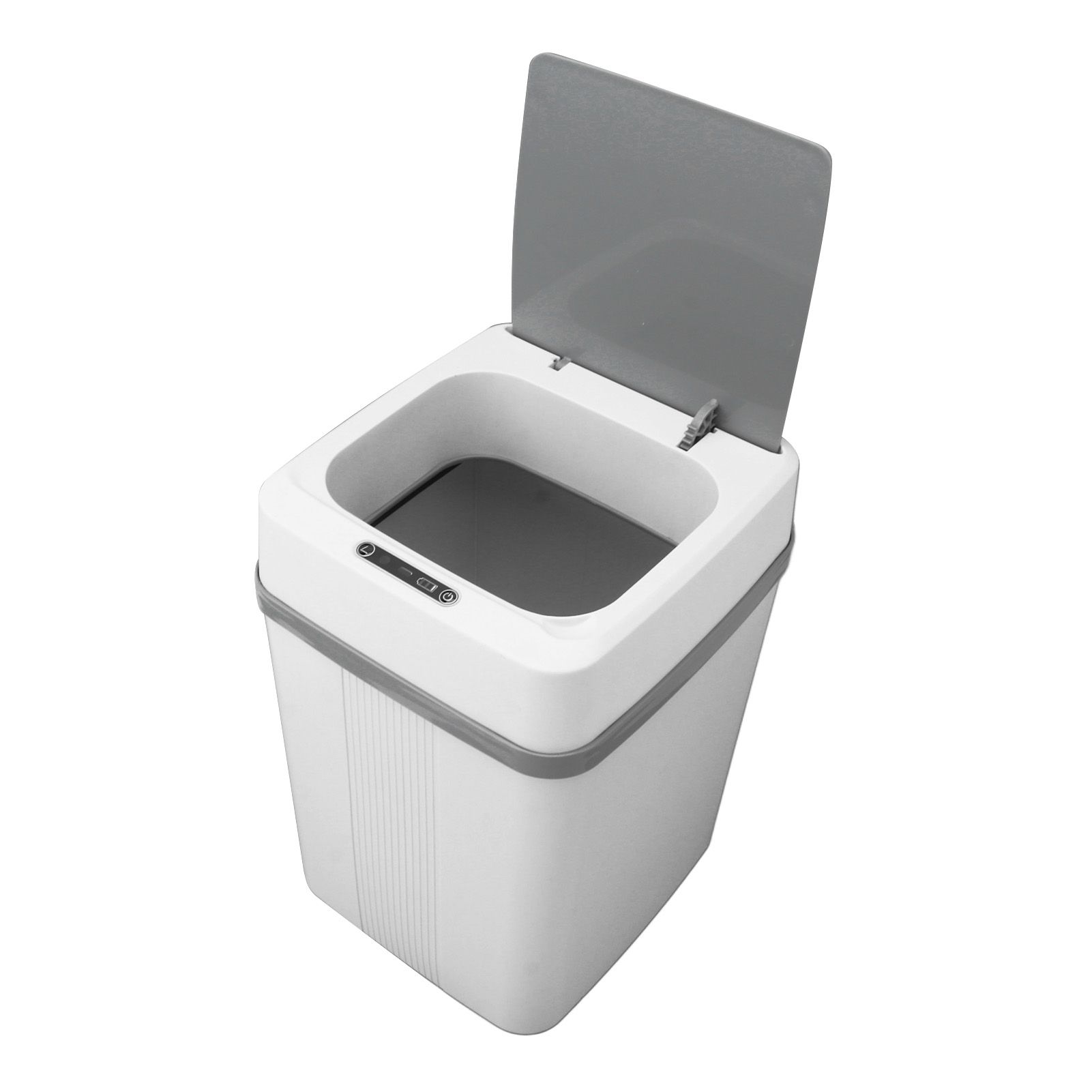Motion Sensor Trash Can Smart Waterproof Automatic Garbage Can with Lid for Bedroom Bathroom Kitchen Office 12L - Image 8