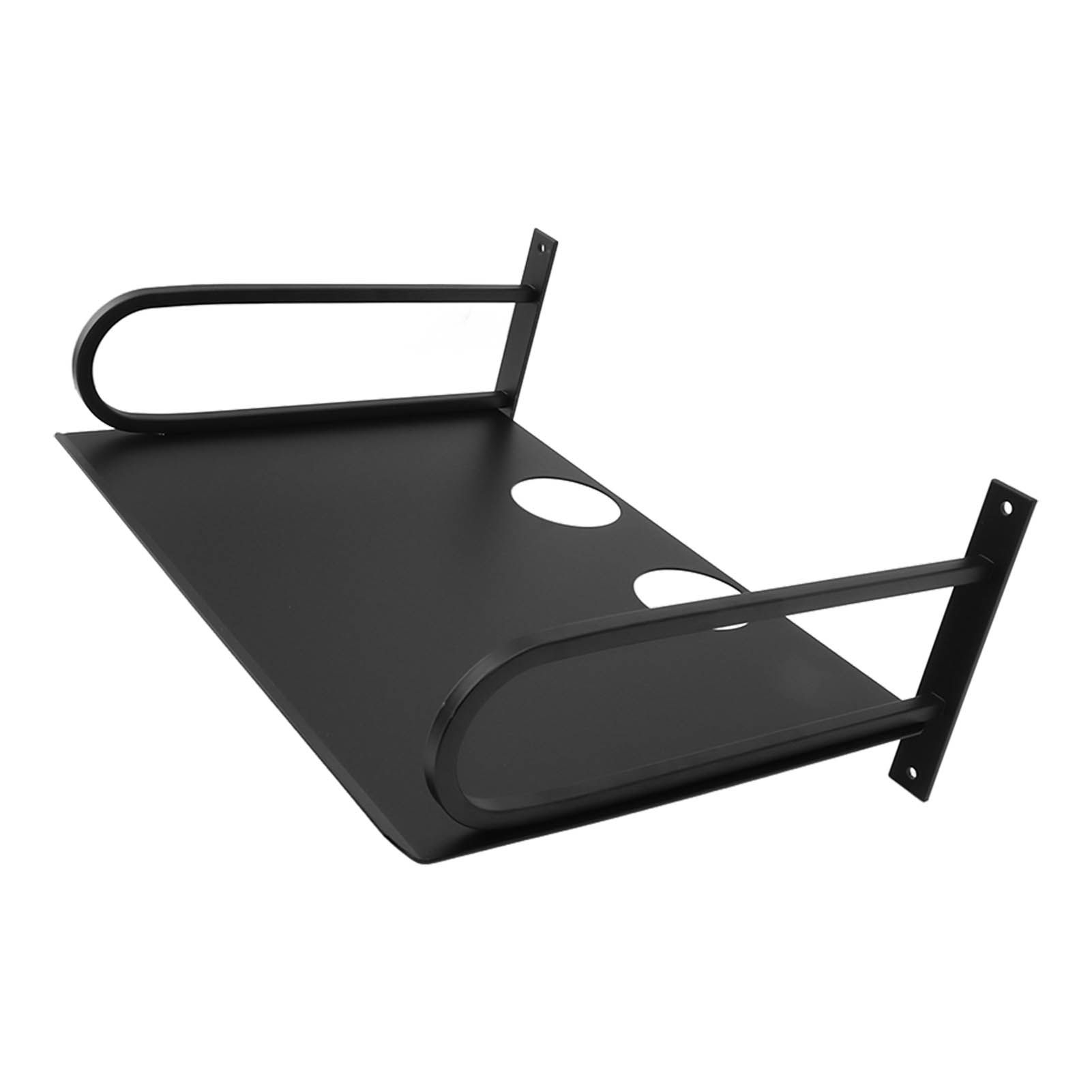 Wall Mounted Projector Shelf Aluminum Floating Projector Shelves for Router TV Box DVD Player Cable Box Black - Image 4