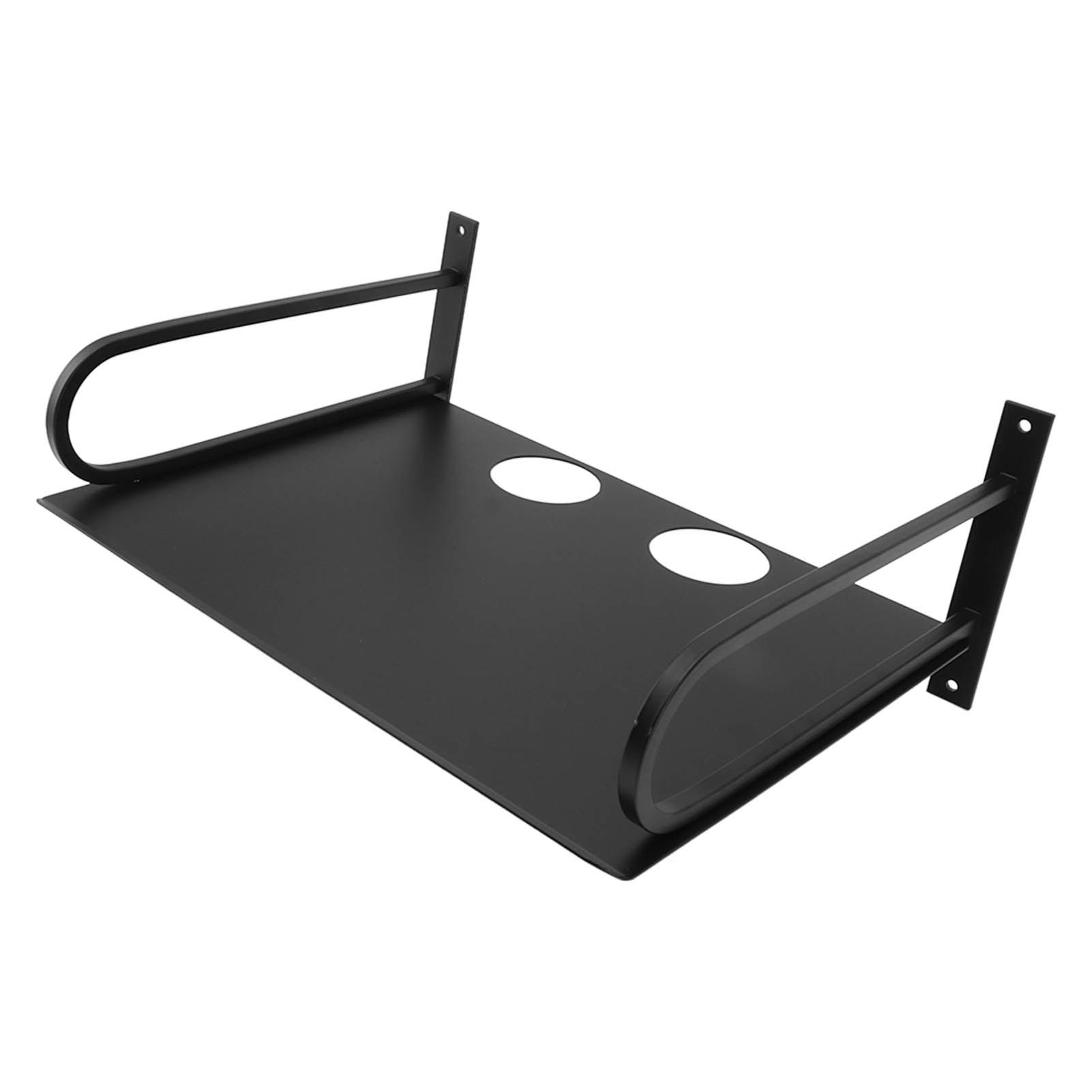 Wall Mounted Projector Shelf Aluminum Floating Projector Shelves for Router TV Box DVD Player Cable Box Black - Image 5