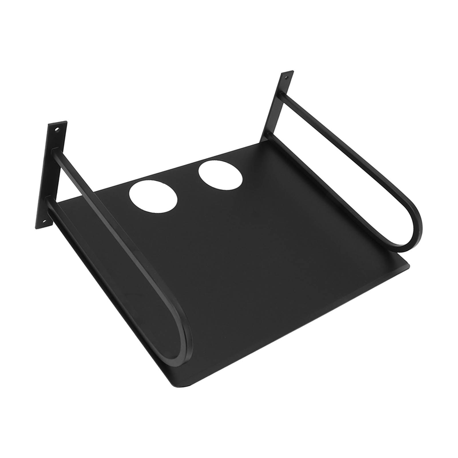 Wall Mounted Projector Shelf Aluminum Floating Projector Shelves for Router TV Box DVD Player Cable Box Black - Image 8