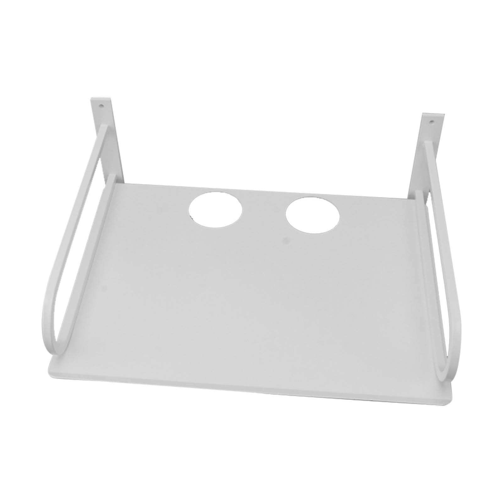 Wall Mounted Projector Shelf Aluminum Floating Projector Shelves for Router TV Box DVD Player Cable Box White - Image 7