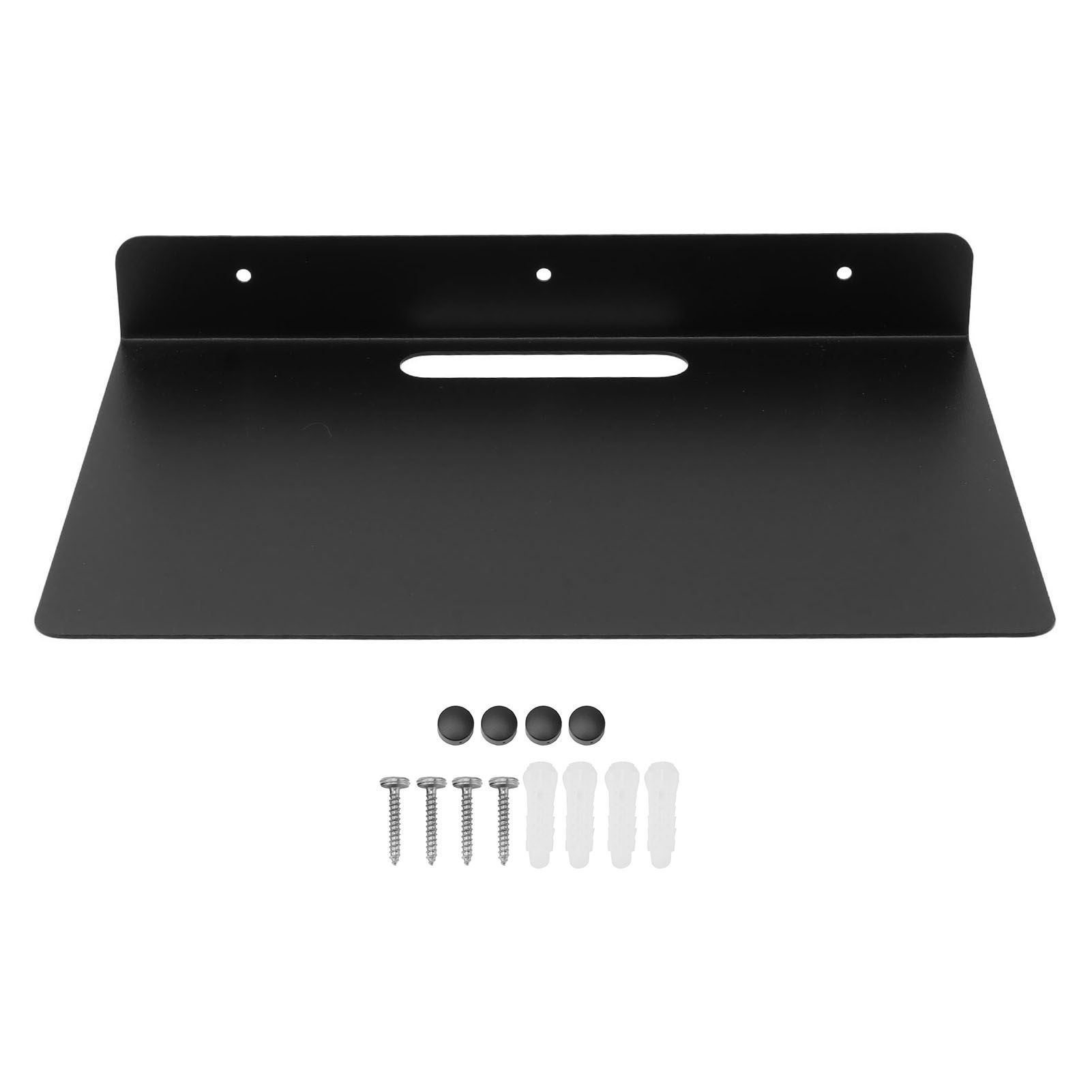 Floating AV Shelf Thickened Rust Proof Metal Wall Mounted Rack for Projector Set Top Box Router Camera - Image 1