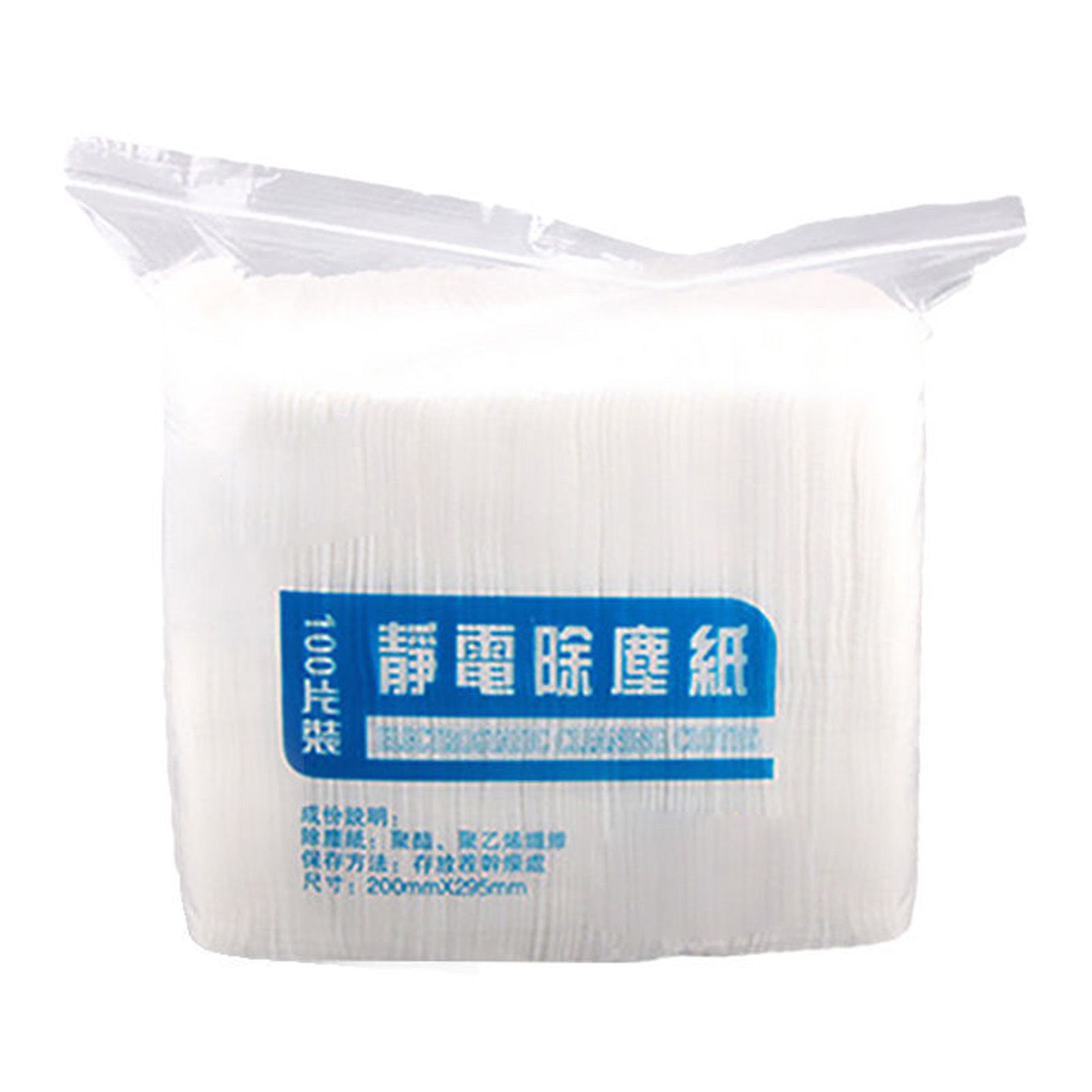 100 Pcs Electrostatic Wipes Disposable Mop Replacement Static Dusting Wipes for Home Cleaning - Image 1