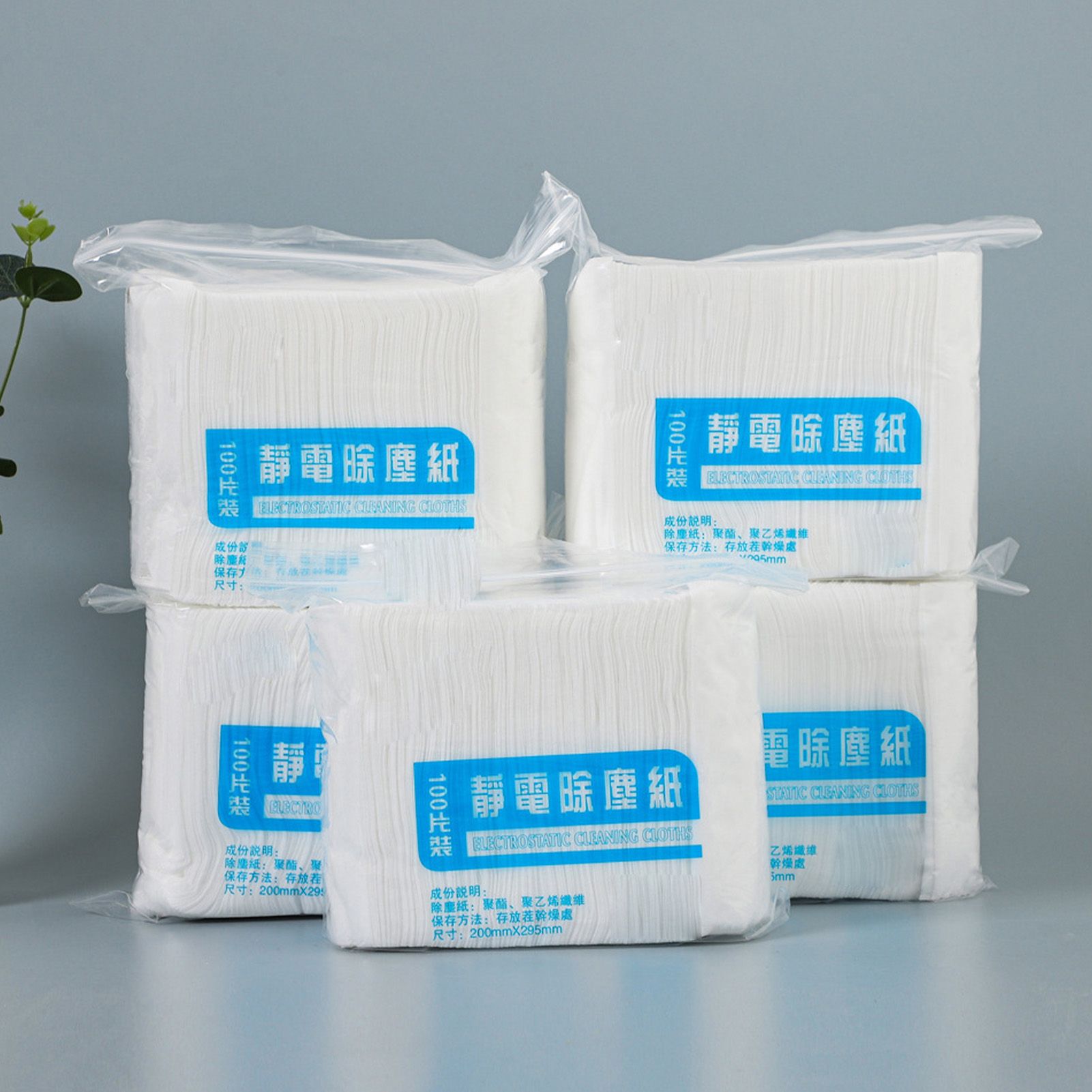 100 Pcs Electrostatic Wipes Disposable Mop Replacement Static Dusting Wipes for Home Cleaning - Image 6