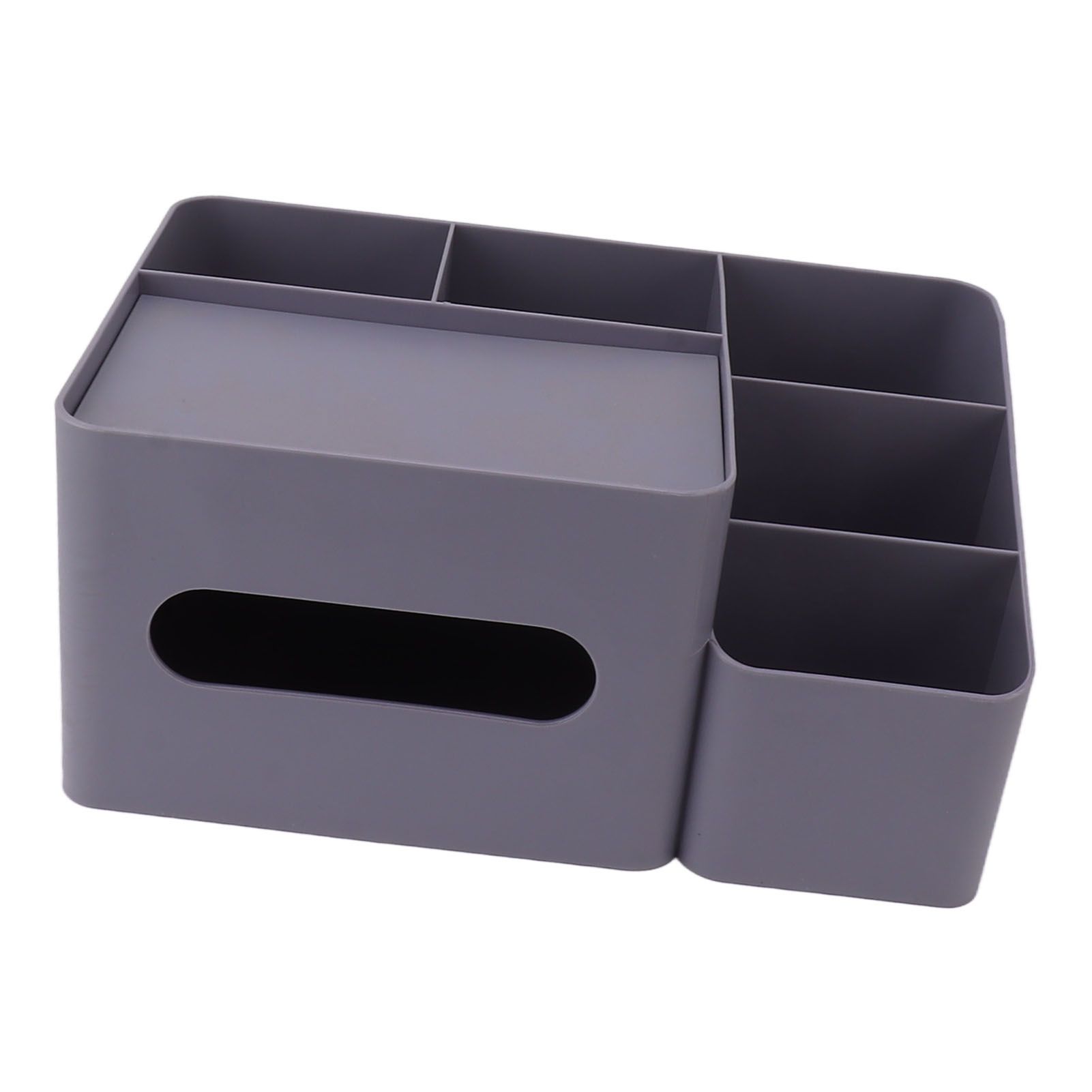 Tissue Box Organizer with Lid Plastic Exquisite Smooth Surface Tissue Desk Organizer for Home Office Purple - Image 8