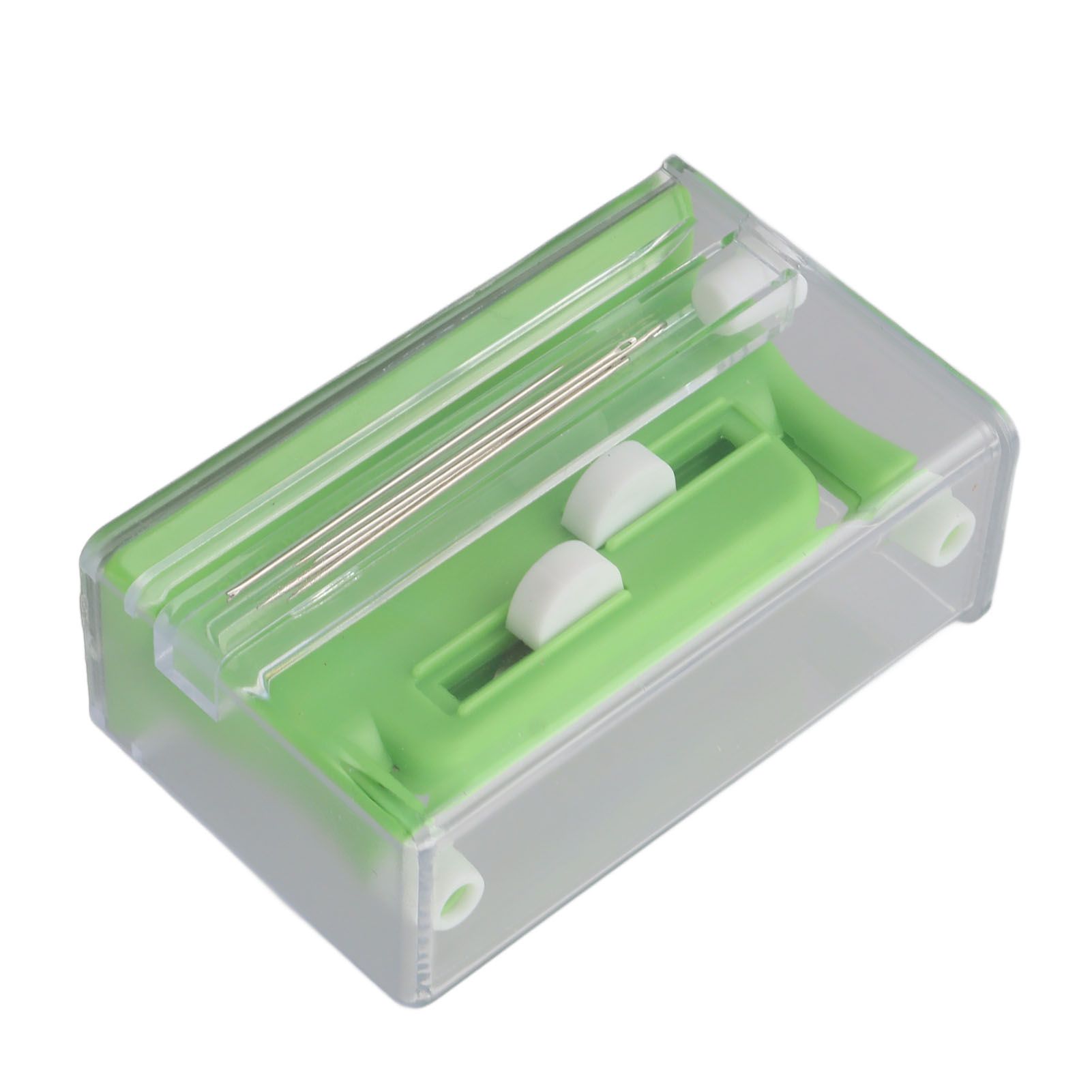 Auto Needle Threader Home Hand Sewing Automatic Thread Device with 5 Needles for The Aged Utilities Cross Stitch Green - Image 5