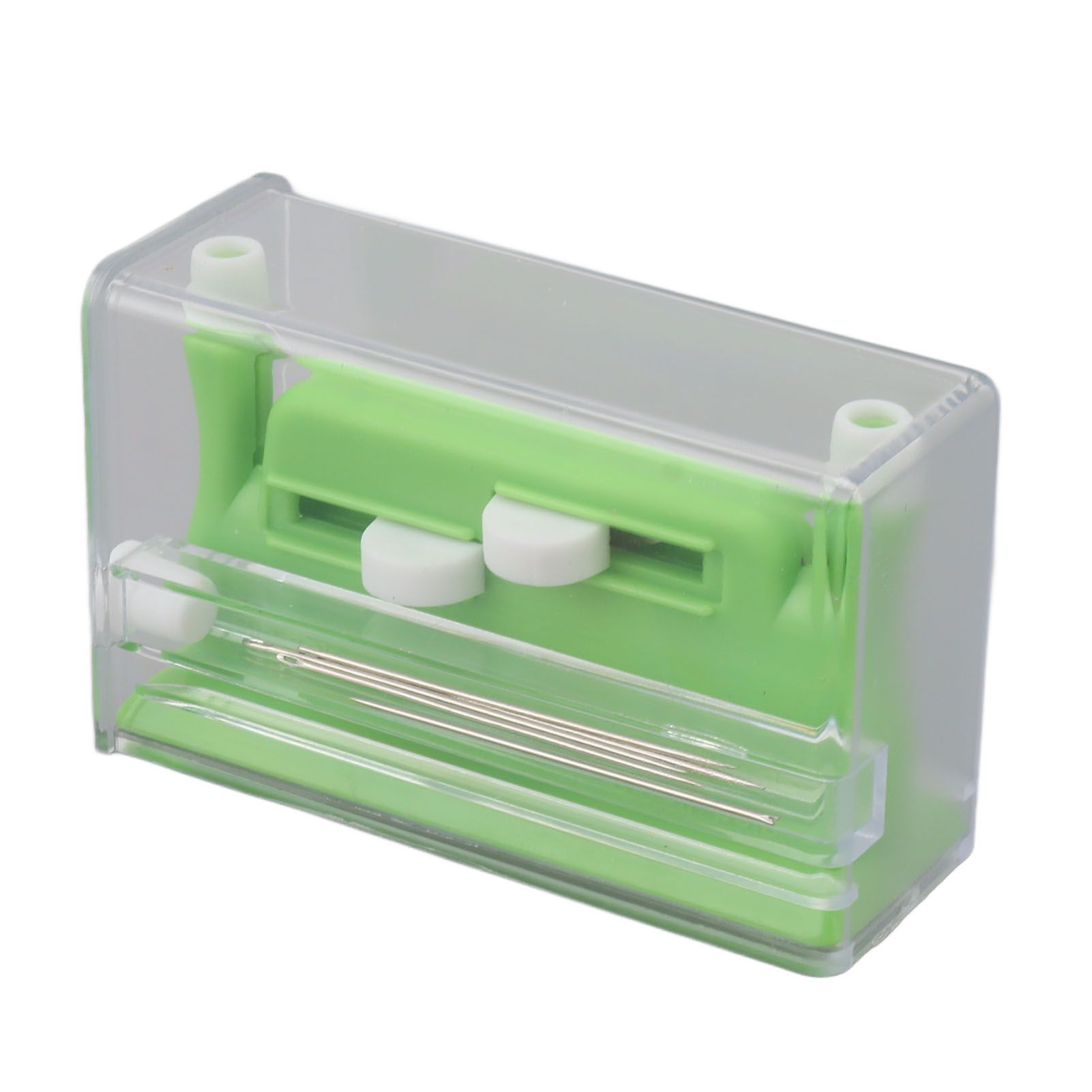 Auto Needle Threader Home Hand Sewing Automatic Thread Device with 5 Needles for The Aged Utilities Cross Stitch Green - Image 6