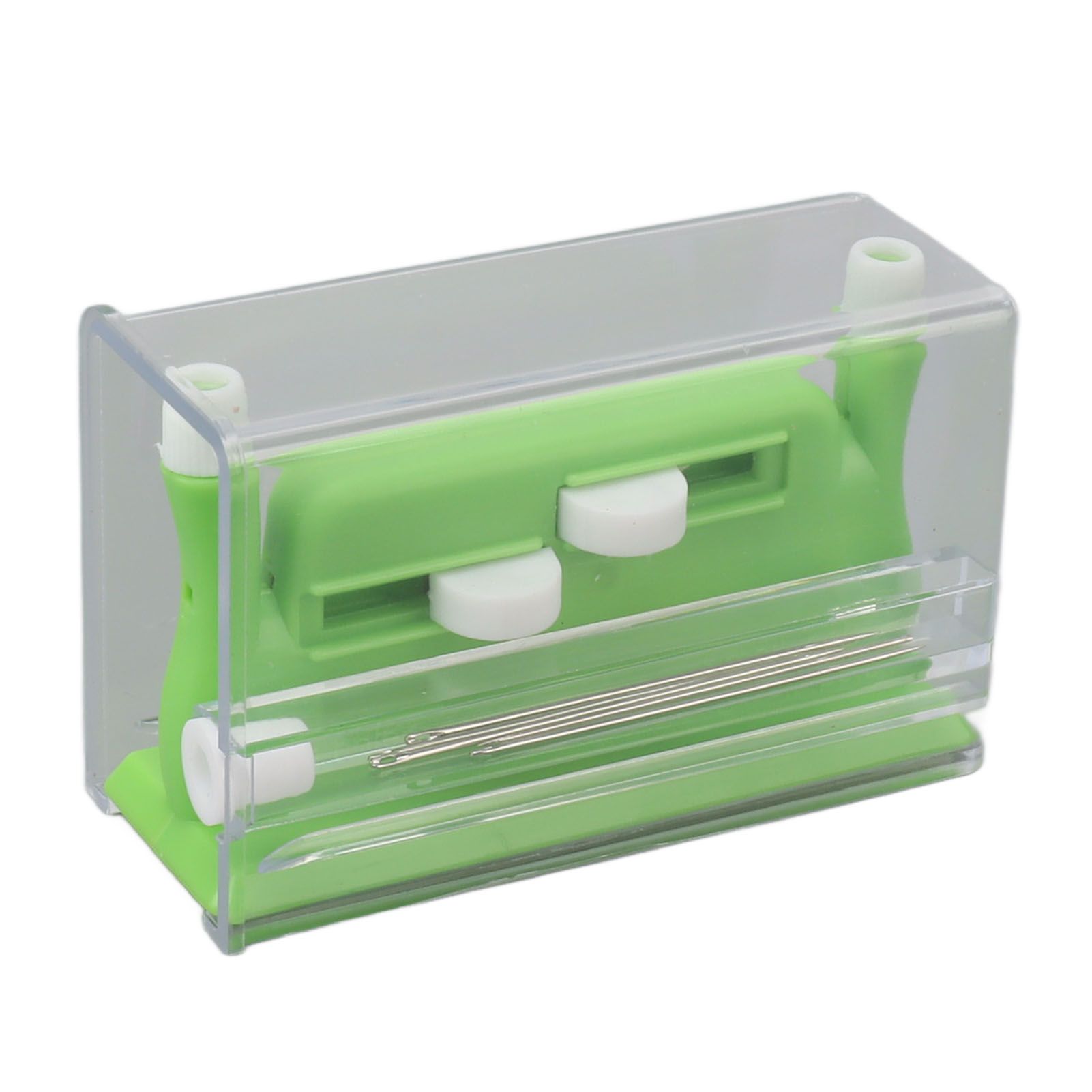 Auto Needle Threader Home Hand Sewing Automatic Thread Device with 5 Needles for The Aged Utilities Cross Stitch Green - Image 7