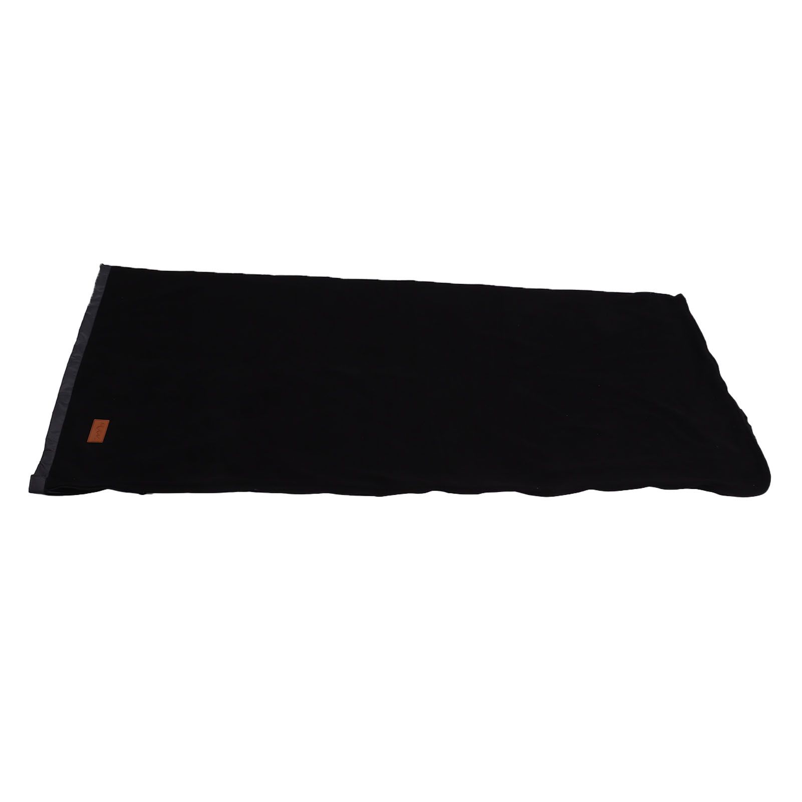 Sleeping Bag Liner Super Thick Fleece Soft Sleeping Bag Liner Blanket for Camping Travel Backpacking Black - Image 4