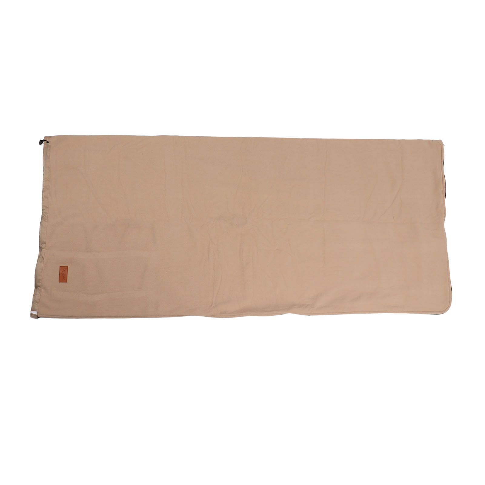 Sleeping Bag Liner Super Thick Fleece Soft Sleeping Bag Liner Blanket for Camping Travel Backpacking Earthy Yellow - Image 1