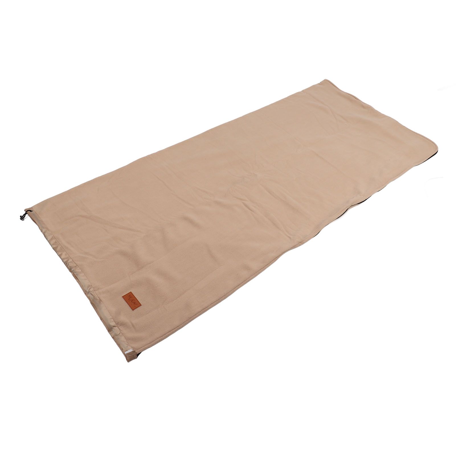 Sleeping Bag Liner Super Thick Fleece Soft Sleeping Bag Liner Blanket for Camping Travel Backpacking Earthy Yellow - Image 3