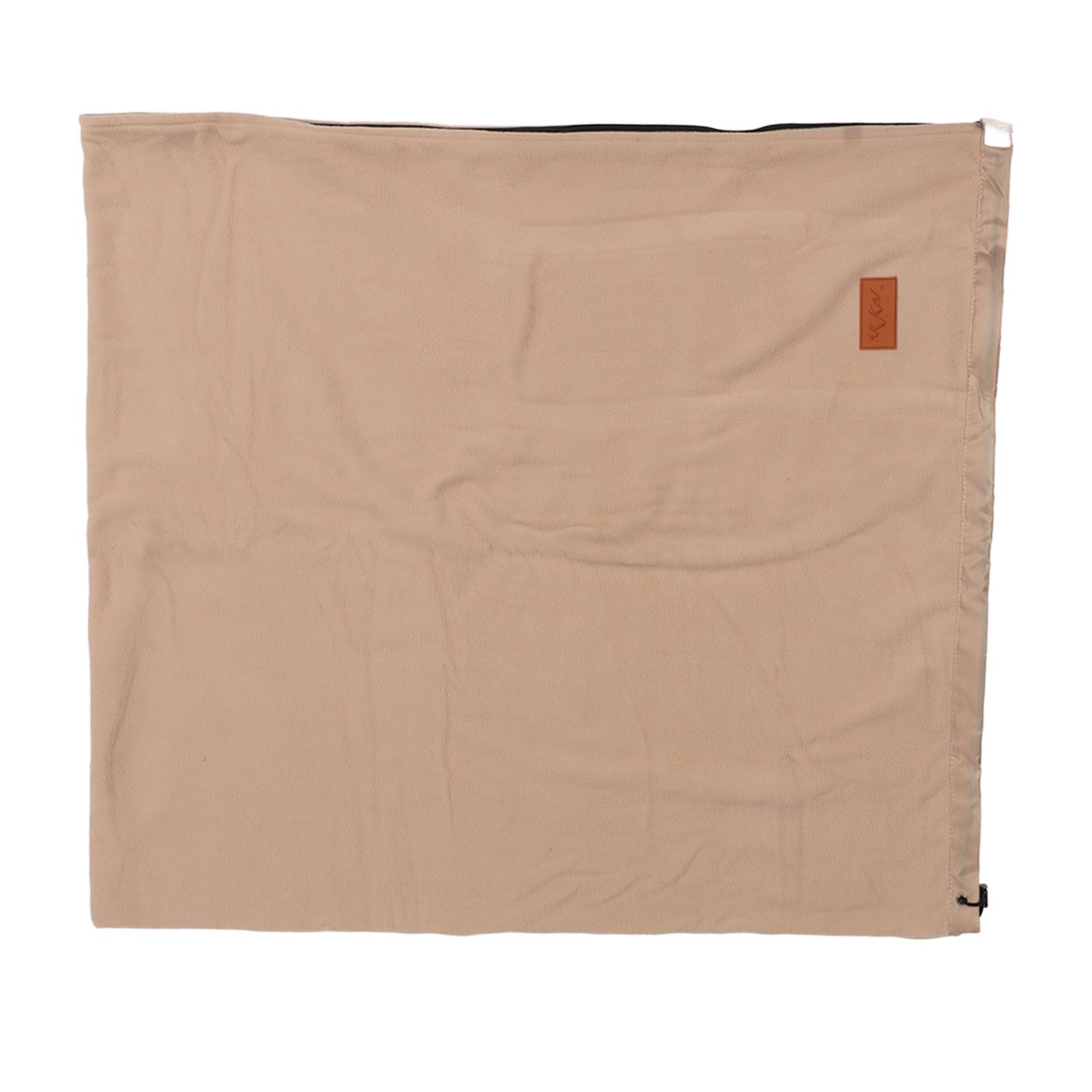 Sleeping Bag Liner Super Thick Fleece Soft Sleeping Bag Liner Blanket for Camping Travel Backpacking Earthy Yellow - Image 8