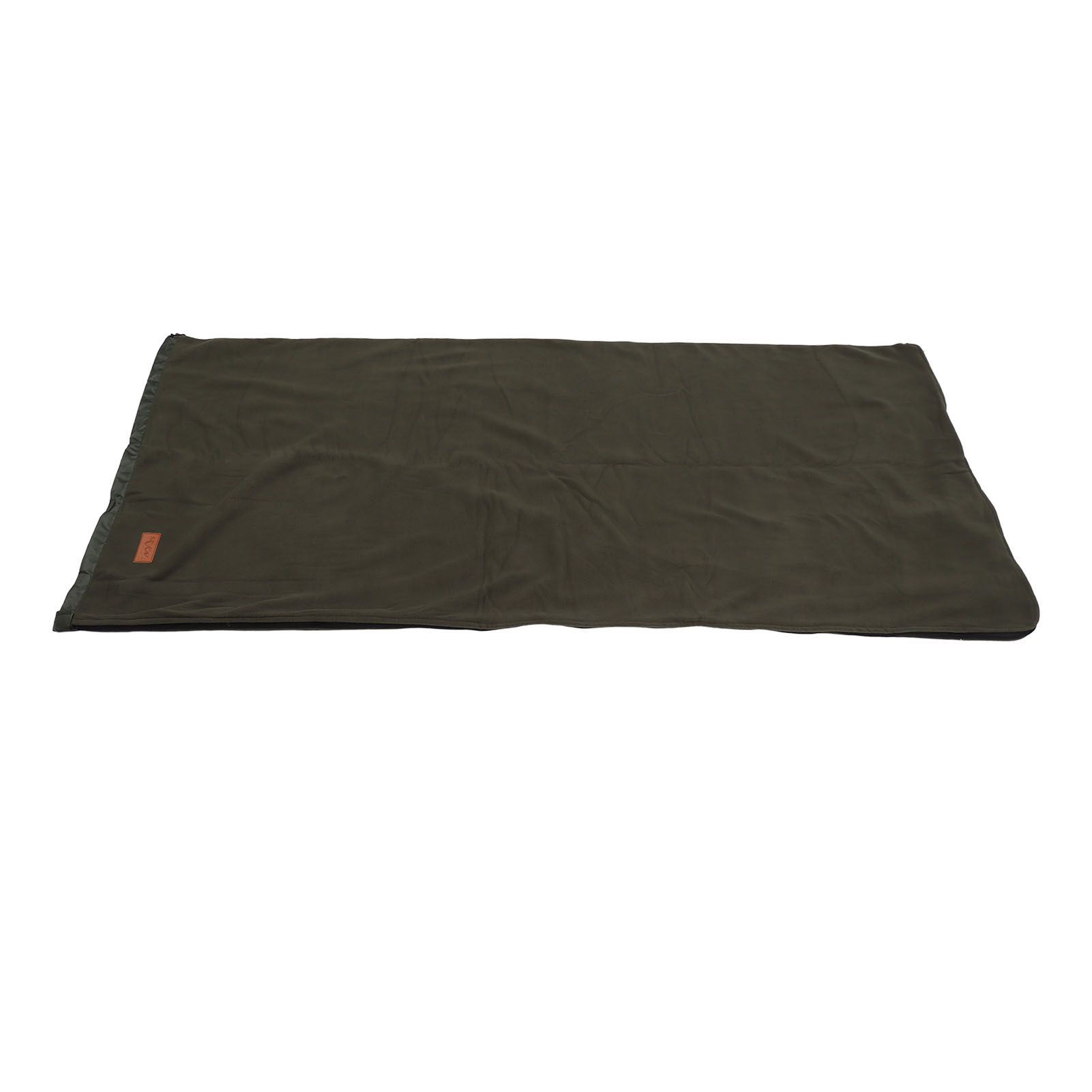 Sleeping Bag Liner Super Thick Fleece Soft Sleeping Bag Liner Blanket for Camping Travel Backpacking OD Green - Image 4