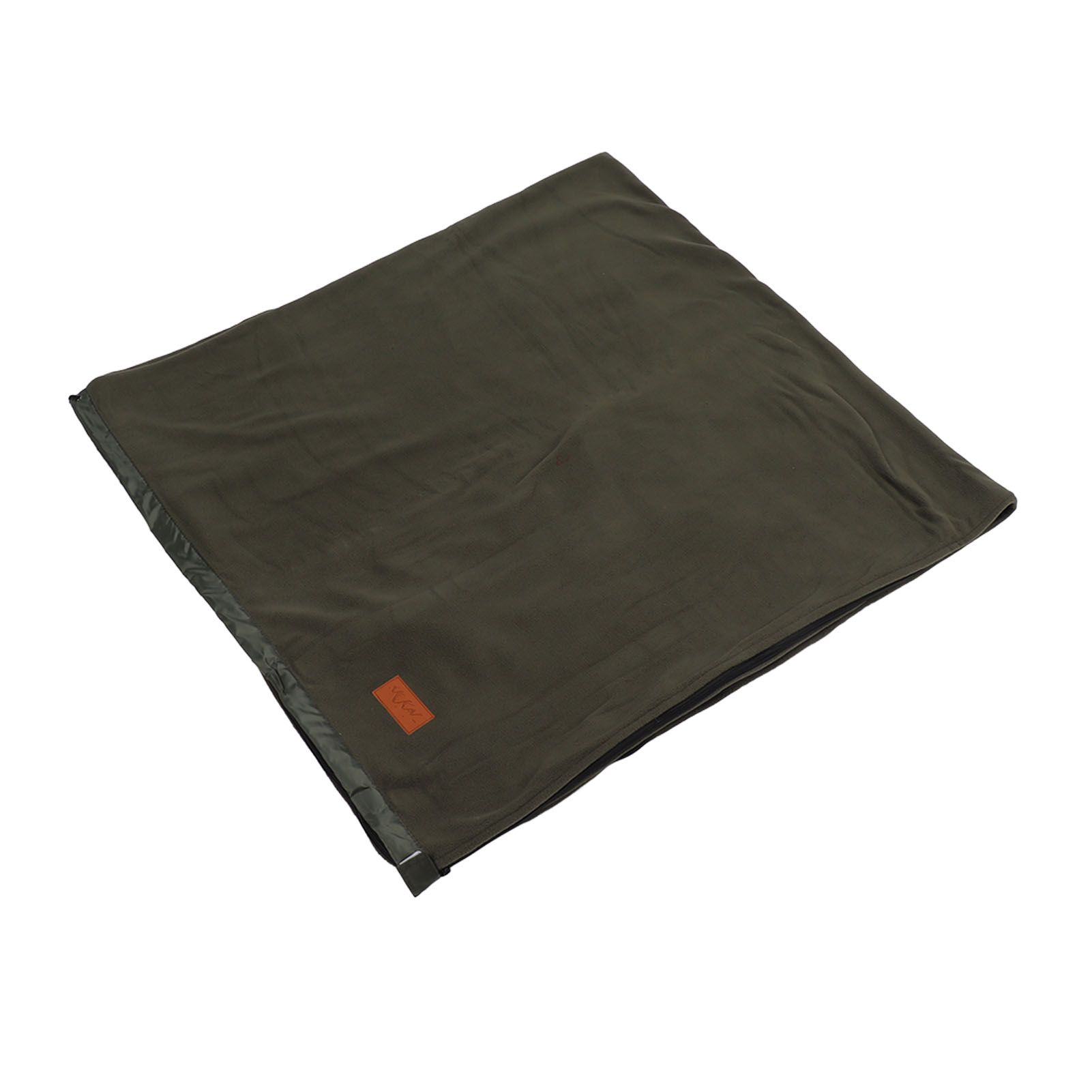 Sleeping Bag Liner Super Thick Fleece Soft Sleeping Bag Liner Blanket for Camping Travel Backpacking OD Green - Image 5