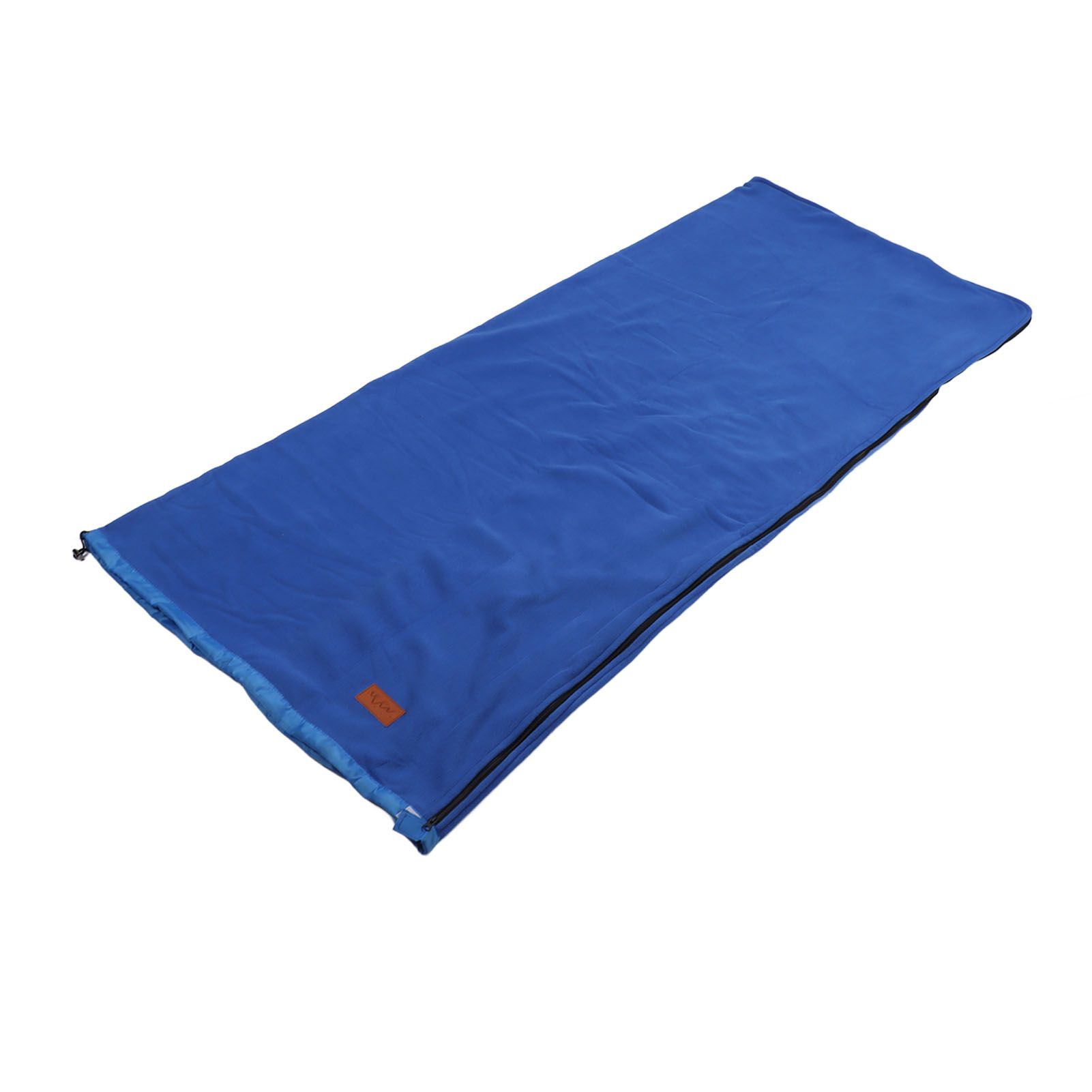 Sleeping Bag Liner Super Thick Fleece Soft Sleeping Bag Liner Blanket for Camping Travel Backpacking Jewel Blue - Image 3