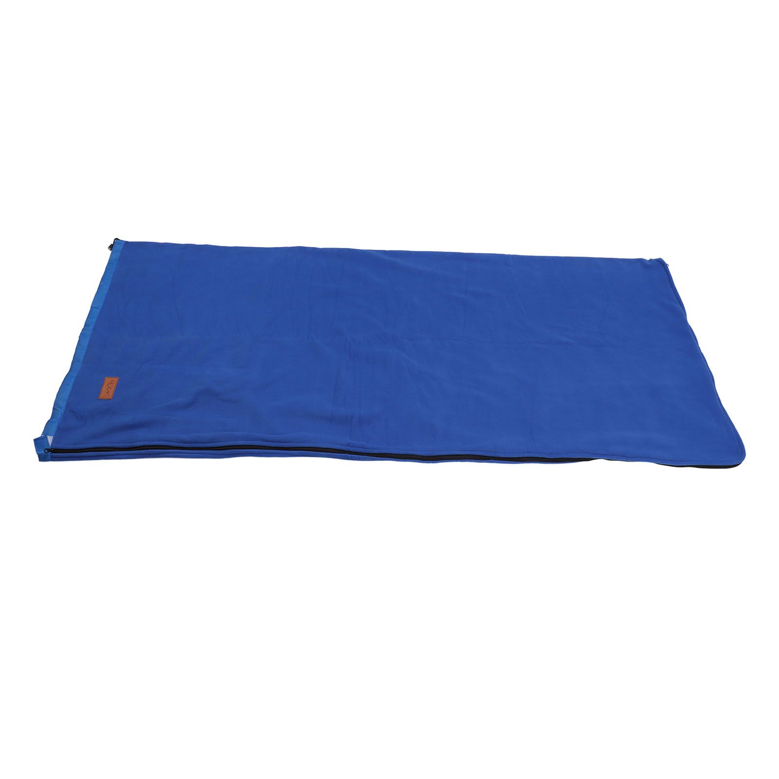 Sleeping Bag Liner Super Thick Fleece Soft Sleeping Bag Liner Blanket for Camping Travel Backpacking Jewel Blue - Image 4