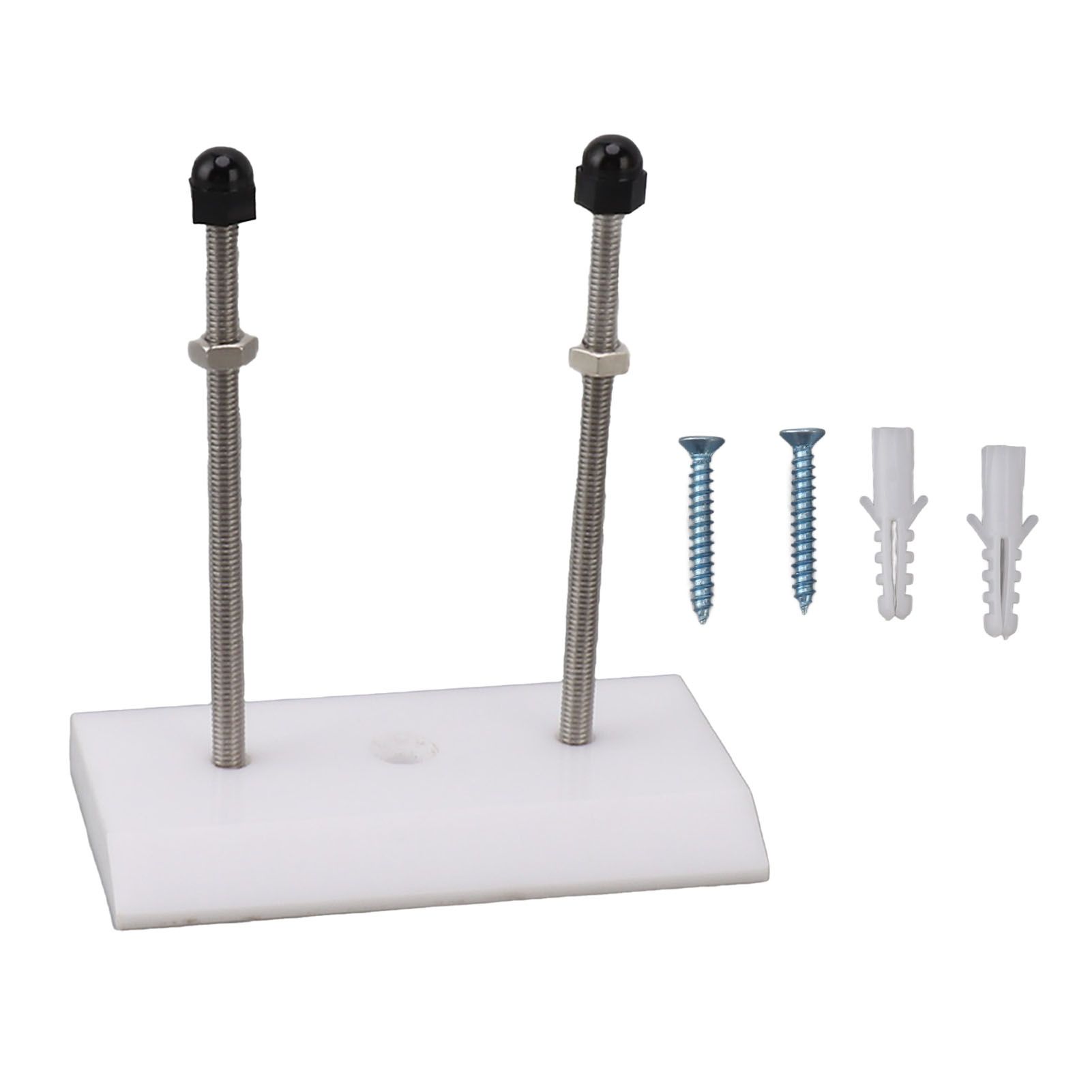 Skateboard Hanger Durable Acrylic Vertical Floating Effect High Stability Skateboard Wall Mount for Deck Display Storage White - Image 1
