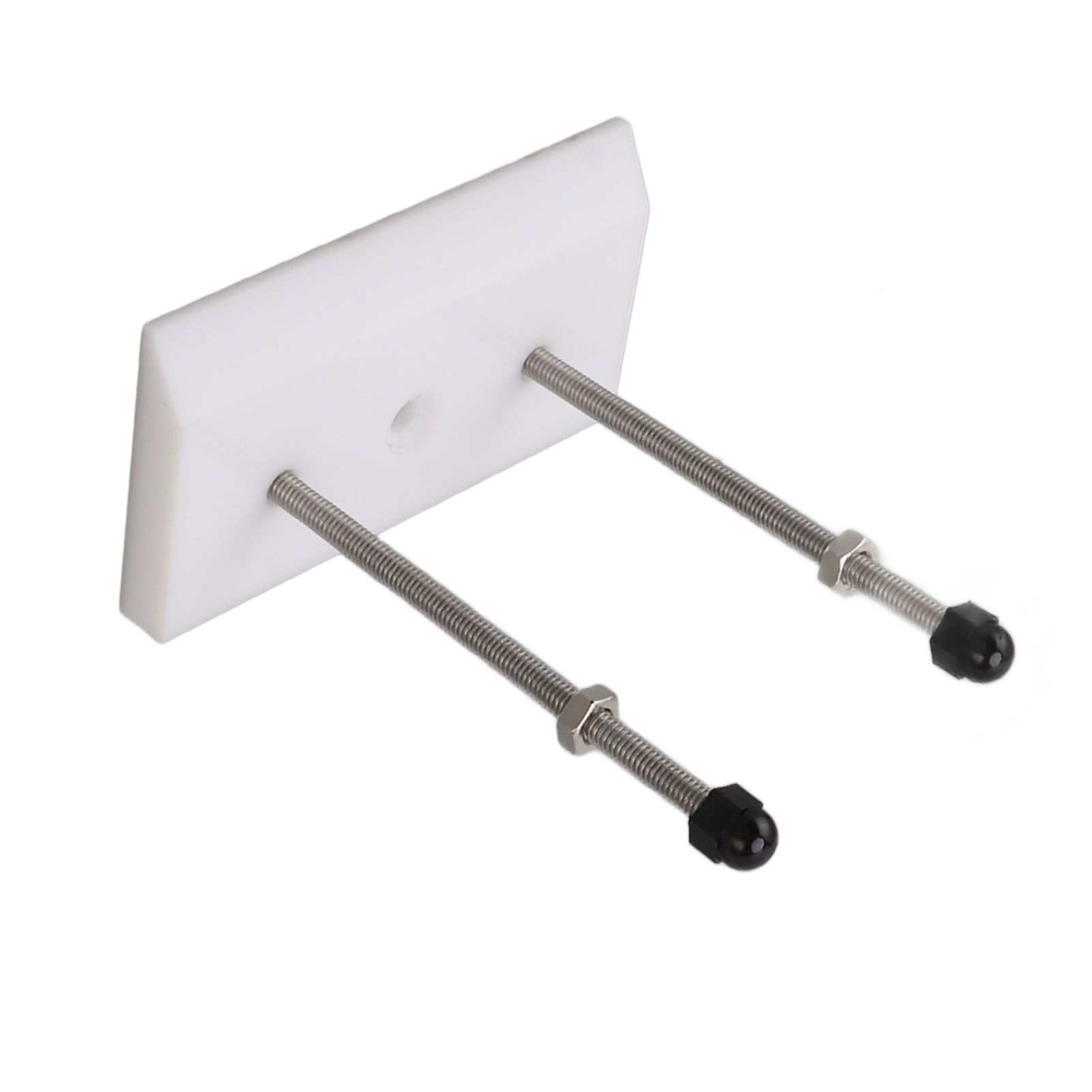 Skateboard Hanger Durable Acrylic Vertical Floating Effect High Stability Skateboard Wall Mount for Deck Display Storage White - Image 2