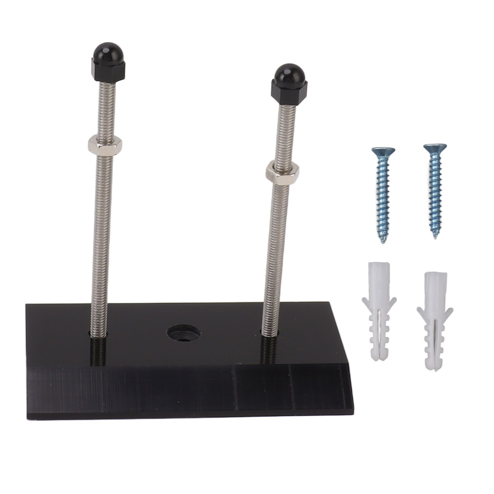 Skateboard Hanger Durable Acrylic Vertical Floating Effect High Stability Skateboard Wall Mount for Deck Display Storage Black - Image 1