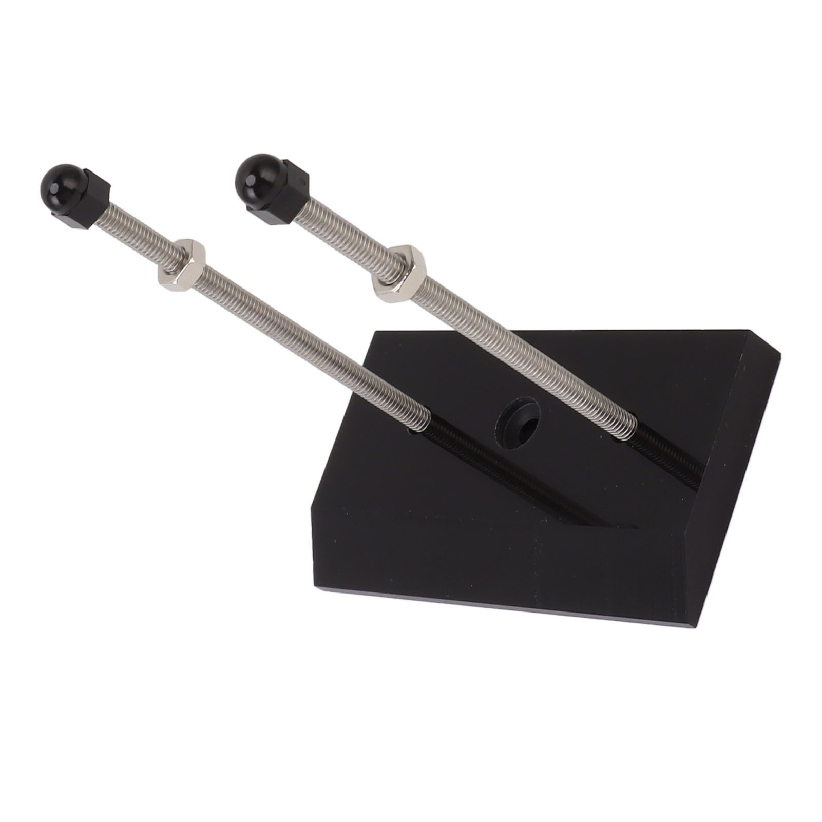 Skateboard Hanger Durable Acrylic Vertical Floating Effect High Stability Skateboard Wall Mount for Deck Display Storage Black - Image 4