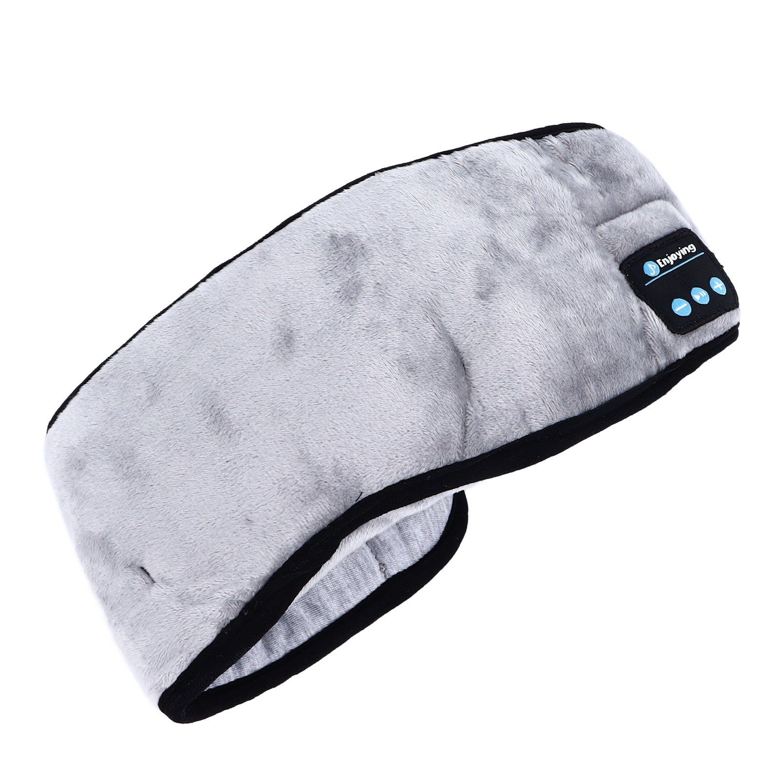 Bluetooth Sleep Eye Patch for Men Women Soft Wireless Sleeping Headphone Eye Cover for Airplane Travel Meditation Grey - Image 3