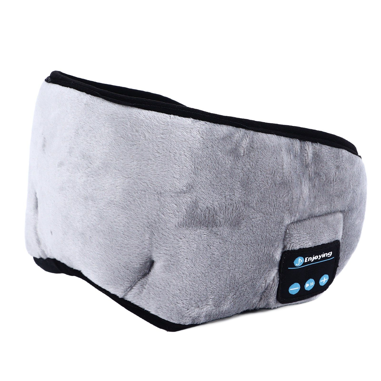Bluetooth Sleep Eye Patch for Men Women Soft Wireless Sleeping Headphone Eye Cover for Airplane Travel Meditation Grey - Image 7