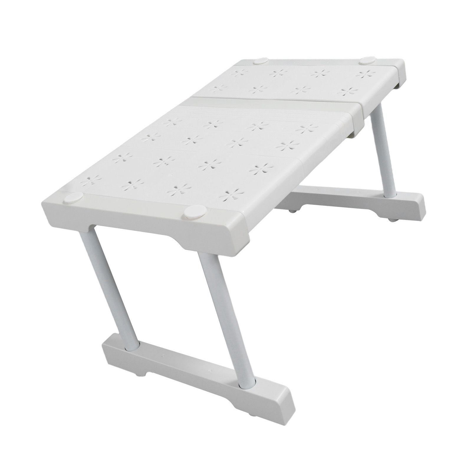 Expandable Closet Shelf Organizer Adjustable Space Saving Wardrobe Sink Tension Shelf 24cm Width 22cm Height Length 27 to 38cm/10.6 to 15.0in - Image 7