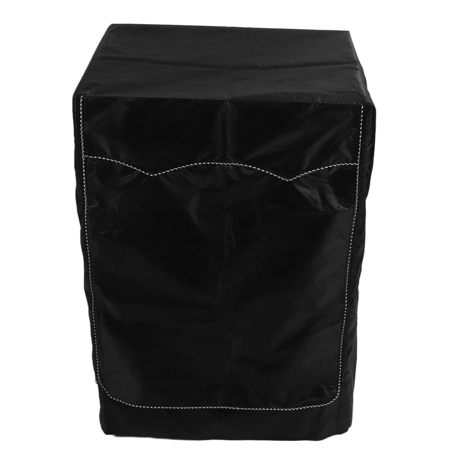 Washing Machine Cover Washer Dryer Cover Suit Most Front Load Waterproof Suncreen Dustproof All Weather Protection Black 63x68x100cm / 24.8x26.8x39.4in - Image 5
