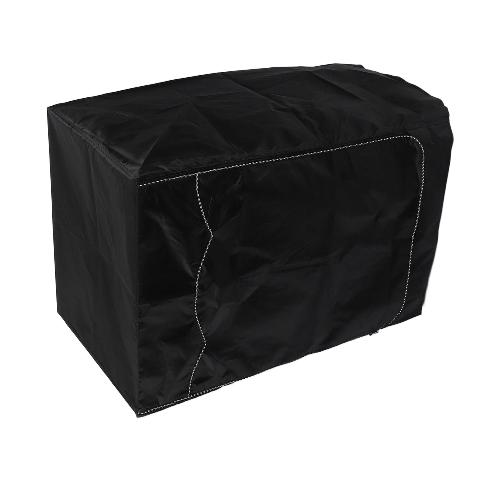 Washing Machine Cover Washer Dryer Cover Suit Most Front Load Waterproof Suncreen Dustproof All Weather Protection Black 63x68x100cm / 24.8x26.8x39.4in - Image 7