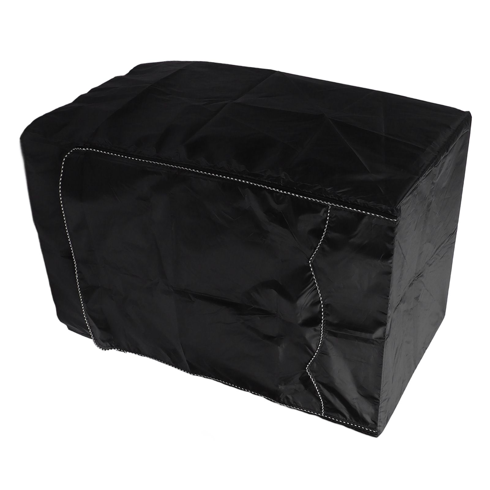 Washing Machine Cover Washer Dryer Cover Suit Most Front Load Waterproof Suncreen Dustproof All Weather Protection Black 63x68x100cm / 24.8x26.8x39.4in - Image 8
