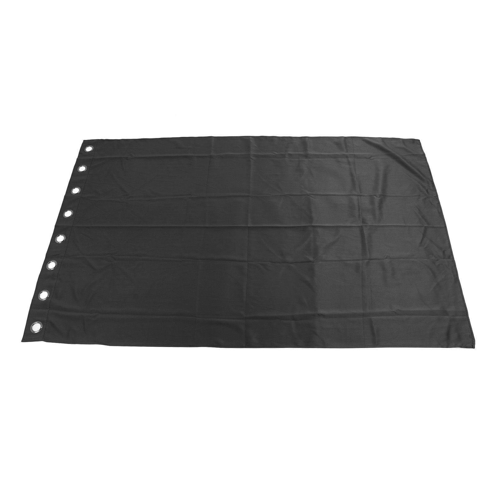 Grommet Blackout Curtains Punch Free Thermal Insulated Room Darkening Curtains for Bedroom Living Room Black 132x213cm / 52.0x83.9in - Image 5