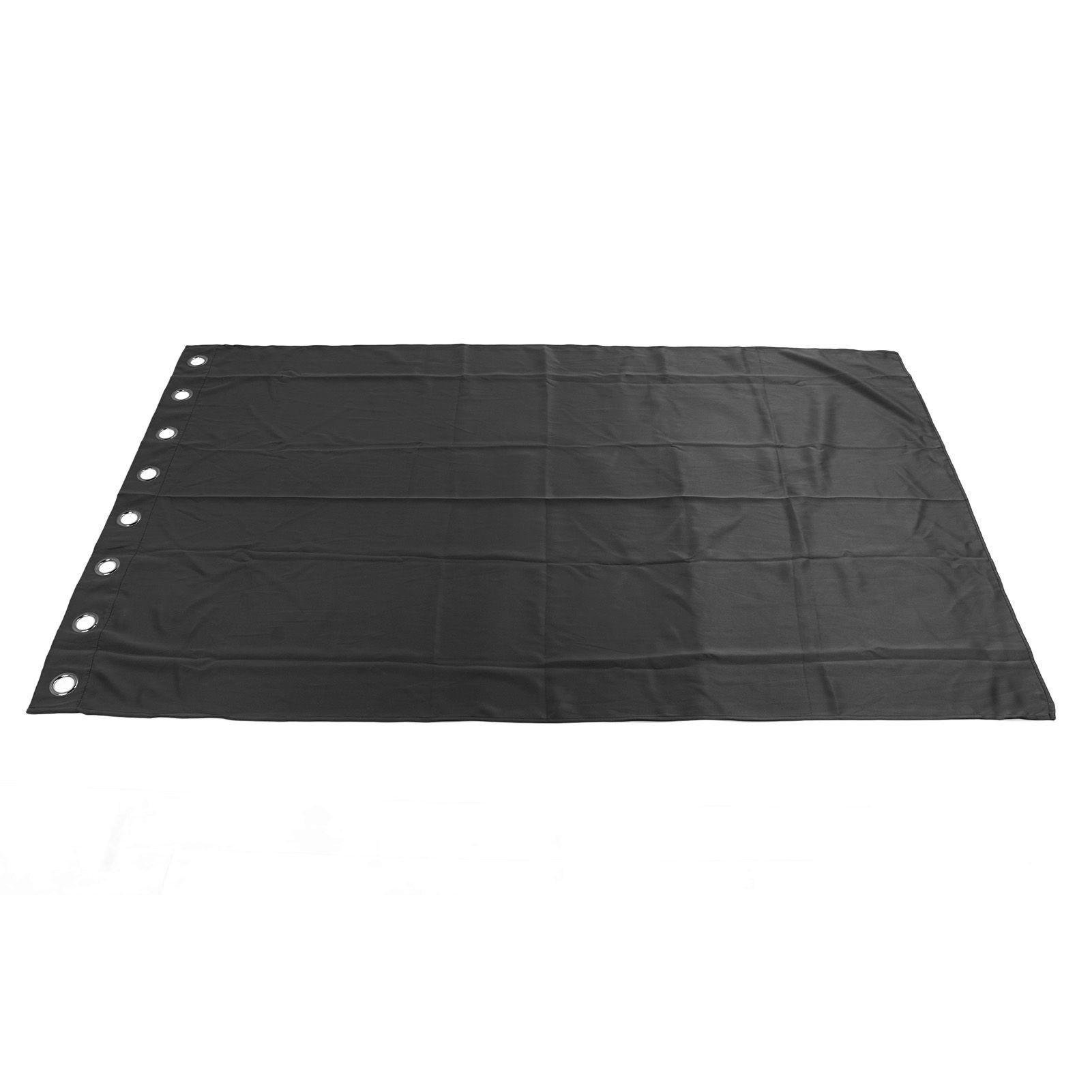 Grommet Blackout Curtains Punch Free Thermal Insulated Room Darkening Curtains for Bedroom Living Room Black 132x213cm / 52.0x83.9in - Image 6