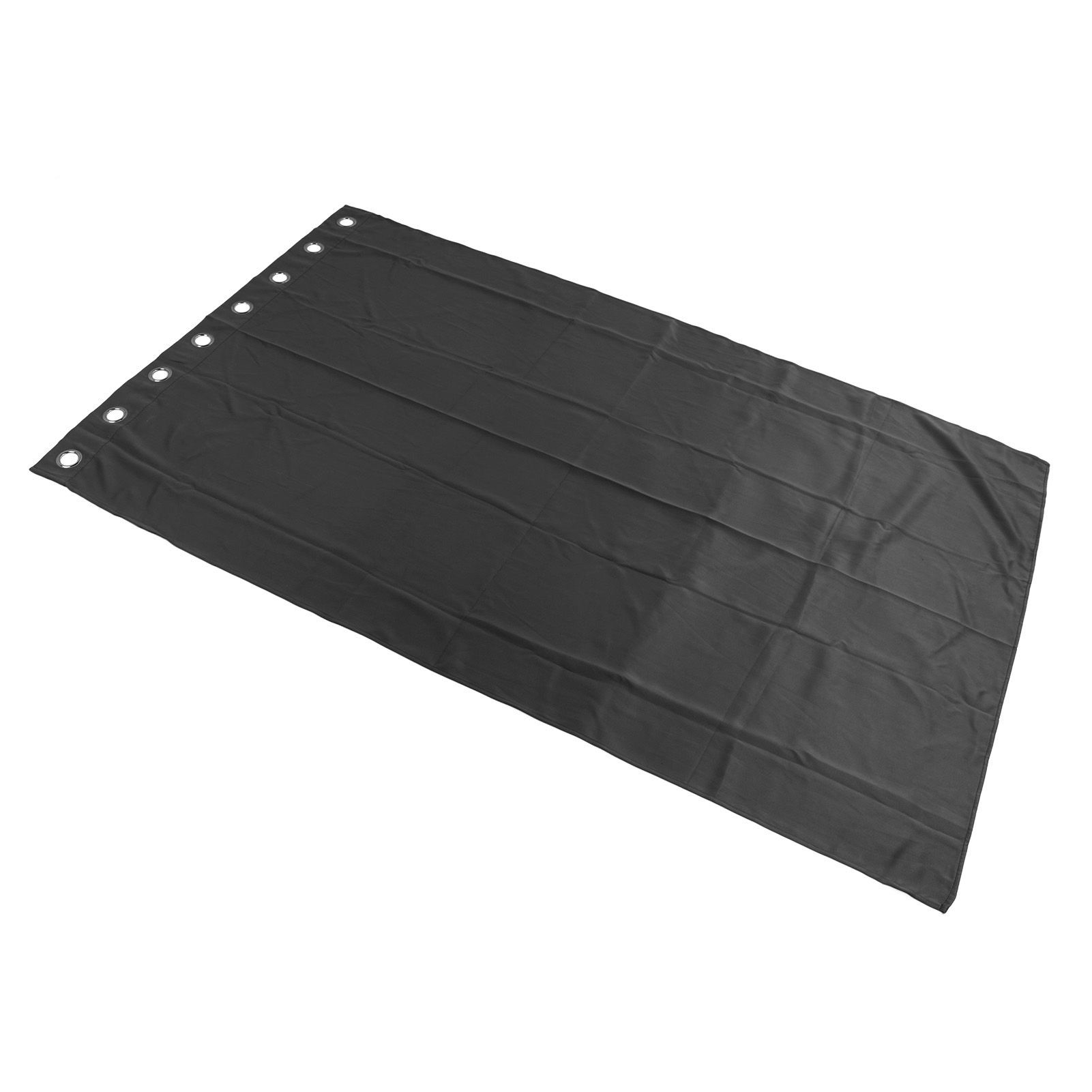 Grommet Blackout Curtains Punch Free Thermal Insulated Room Darkening Curtains for Bedroom Living Room Black 132x213cm / 52.0x83.9in - Image 7