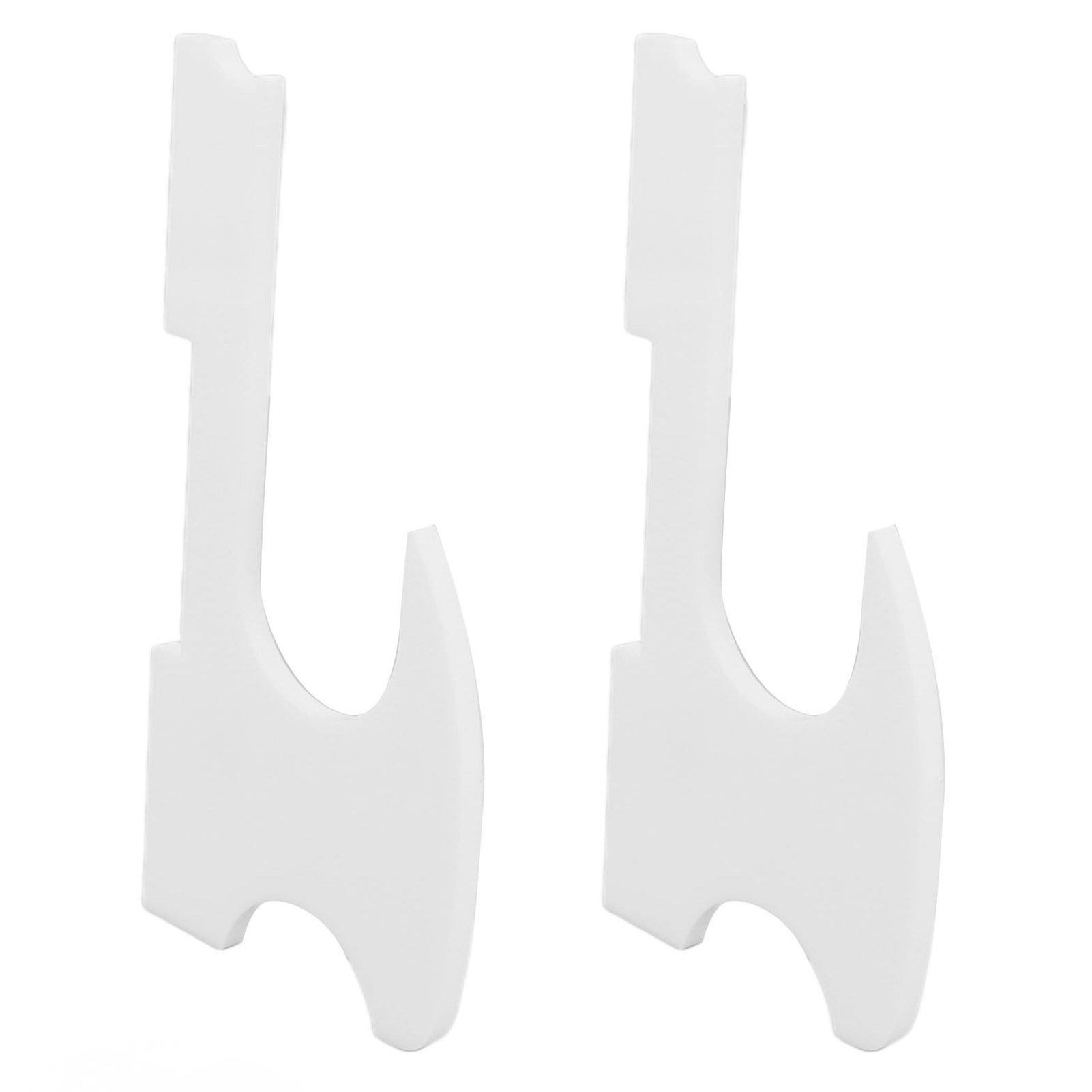 2PCS Lightsaber Stand Wall Mount Holder Acrylic Easy Installation Wand Stand for Wand Cosplay White - Image 6