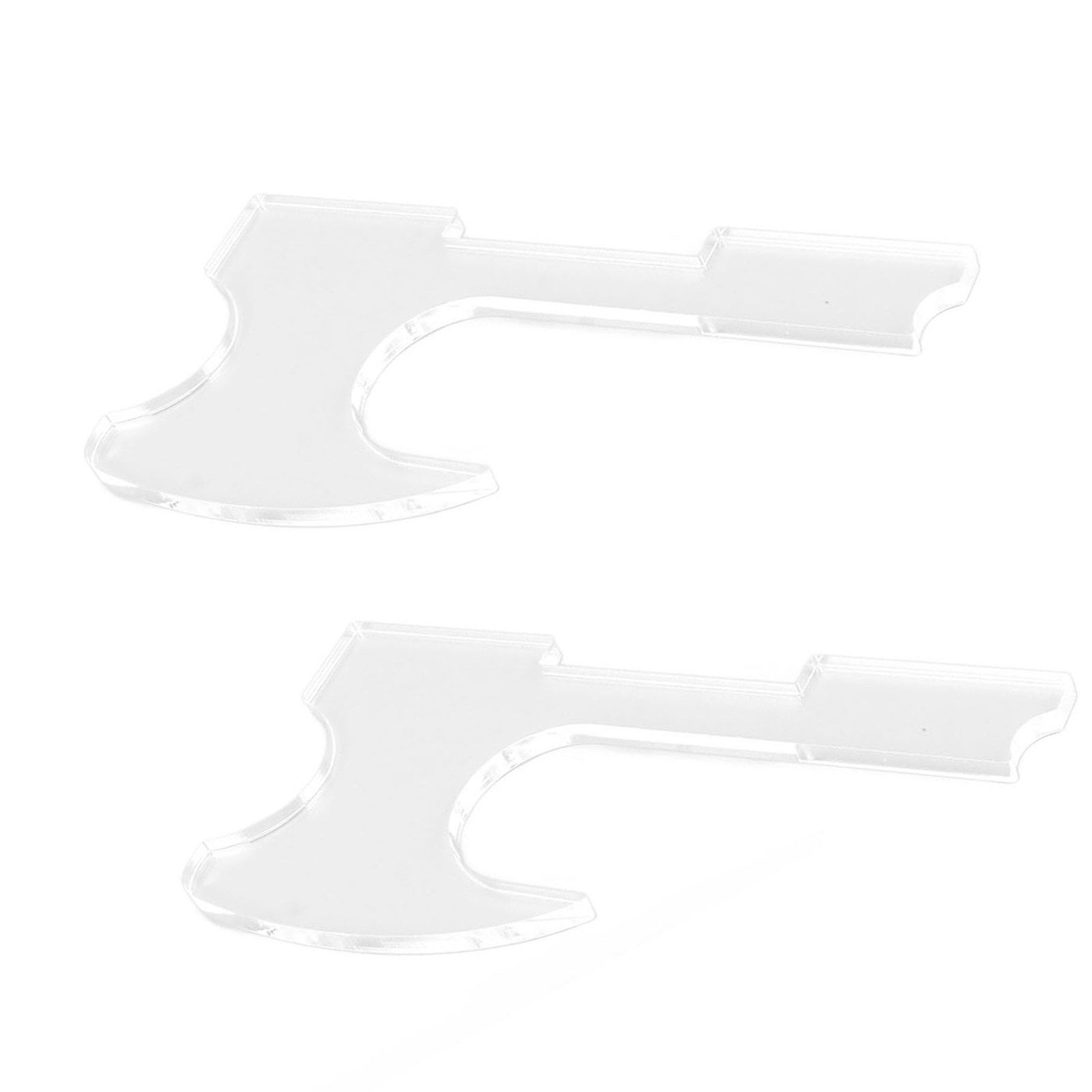 2PCS Lightsaber Stand Wall Mount Holder Acrylic Easy Installation Wand Stand for Wand Cosplay Transparent - Image 7