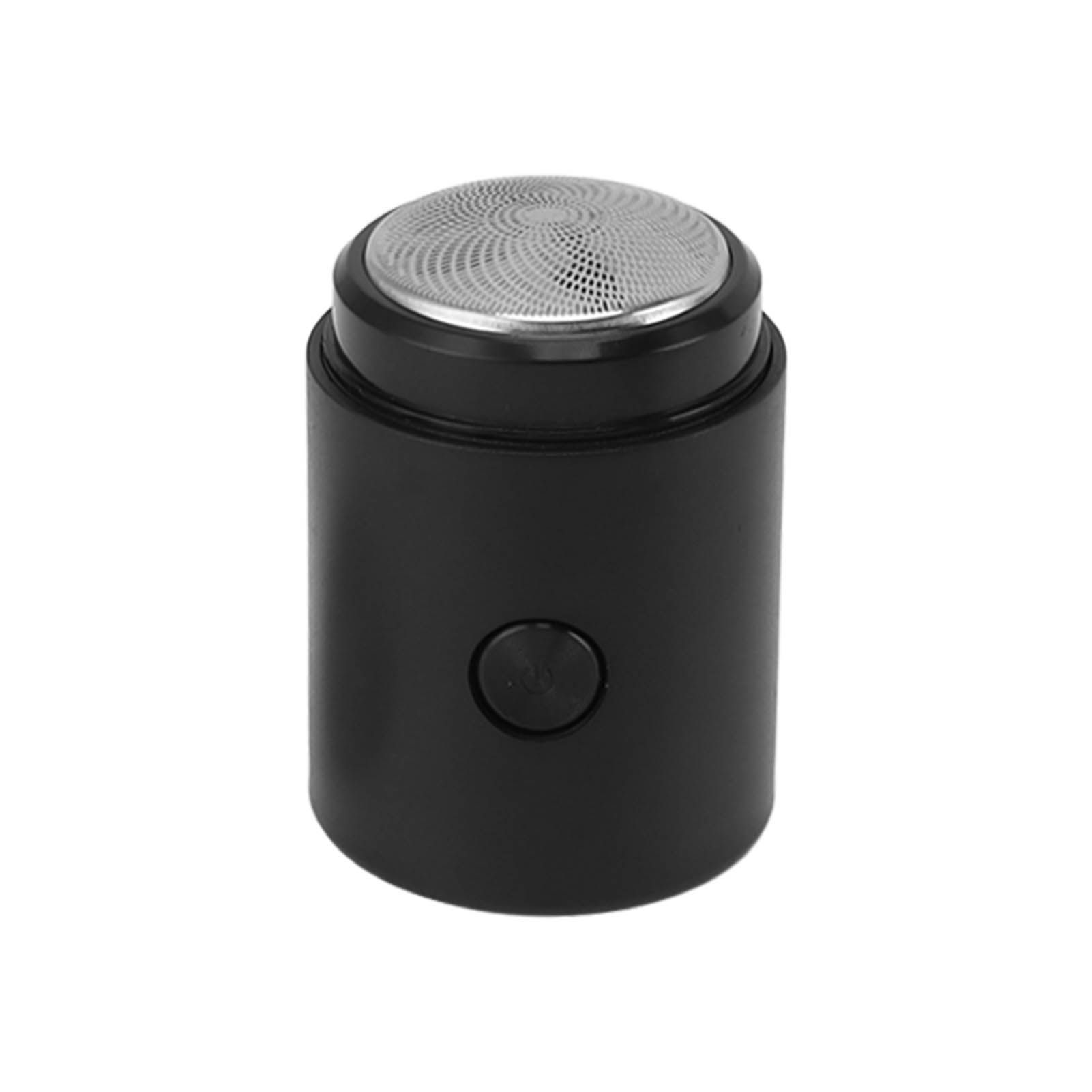 Mini Electric Beard Trimmer for Men Rechargeable Portable Travel Pocket Beard Trimmer for Mustache Stubble Body Grooming Black Glossy Style - Image 3