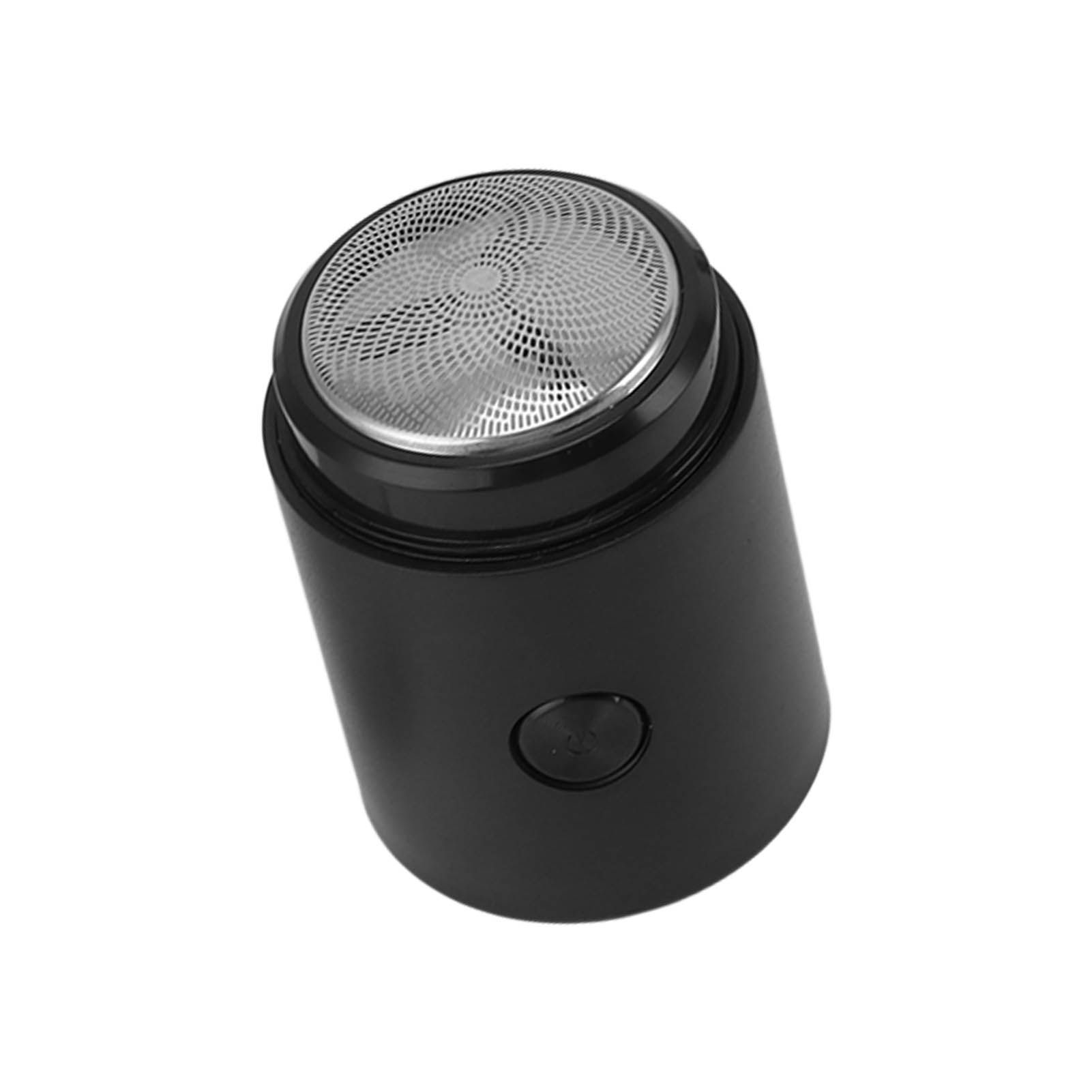 Mini Electric Beard Trimmer for Men Rechargeable Portable Travel Pocket Beard Trimmer for Mustache Stubble Body Grooming Black Glossy Style - Image 8