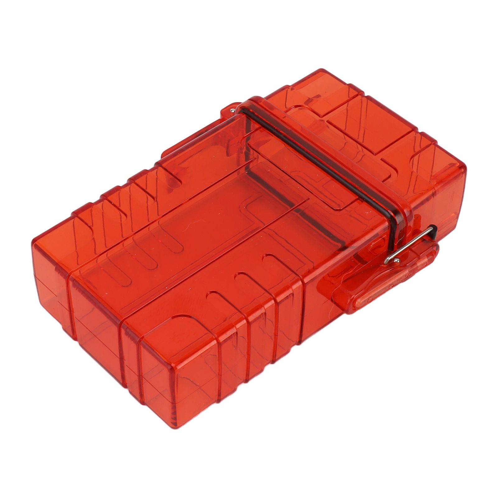 Cigarette Case 20 Capacity Plastic Cigarette Box Sealed Waterproof Cigarette Container Organizer Transparent Red - Image 8
