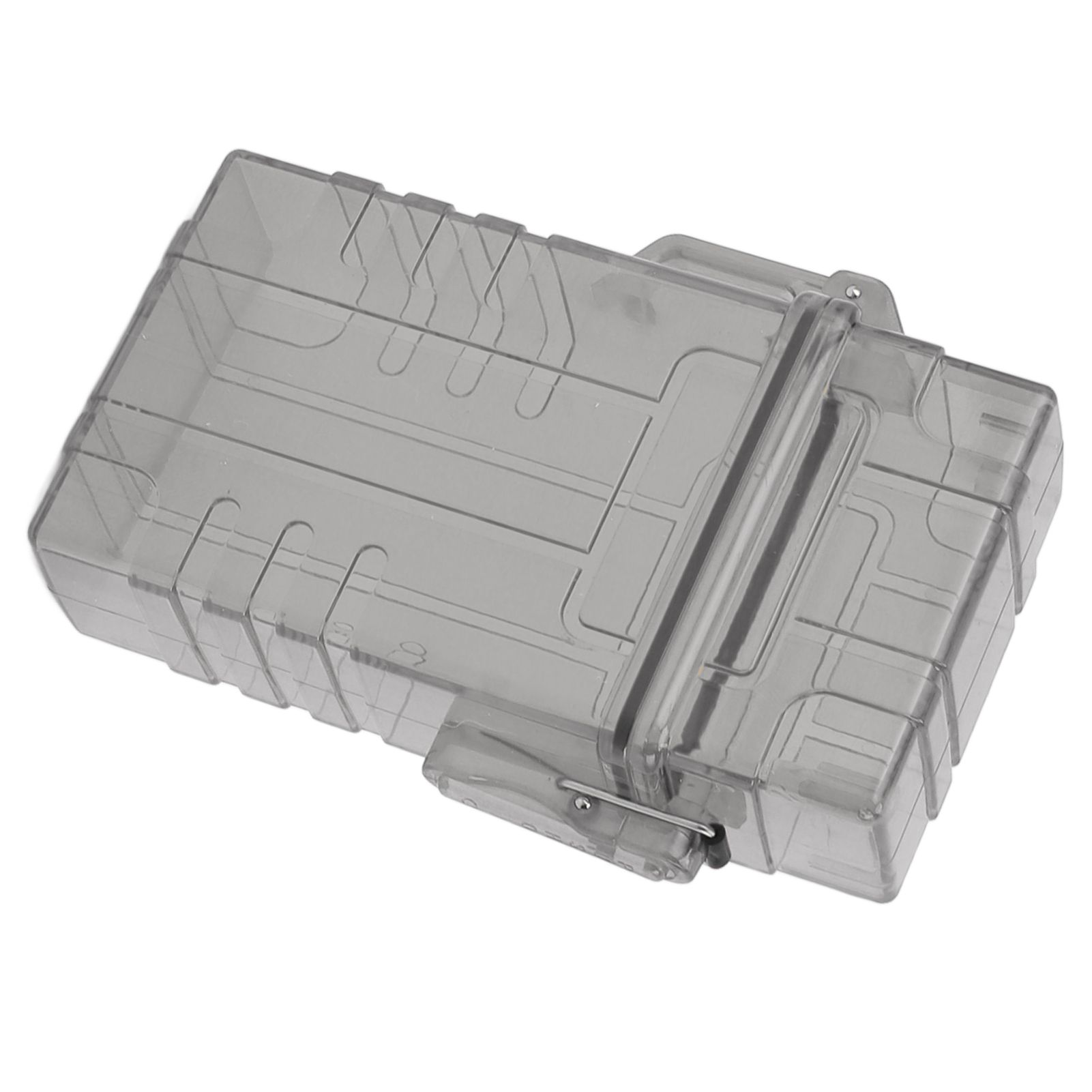 Cigarette Case 20 Capacity Plastic Cigarette Box Sealed Waterproof Cigarette Container Organizer Transparent Black - Image 4