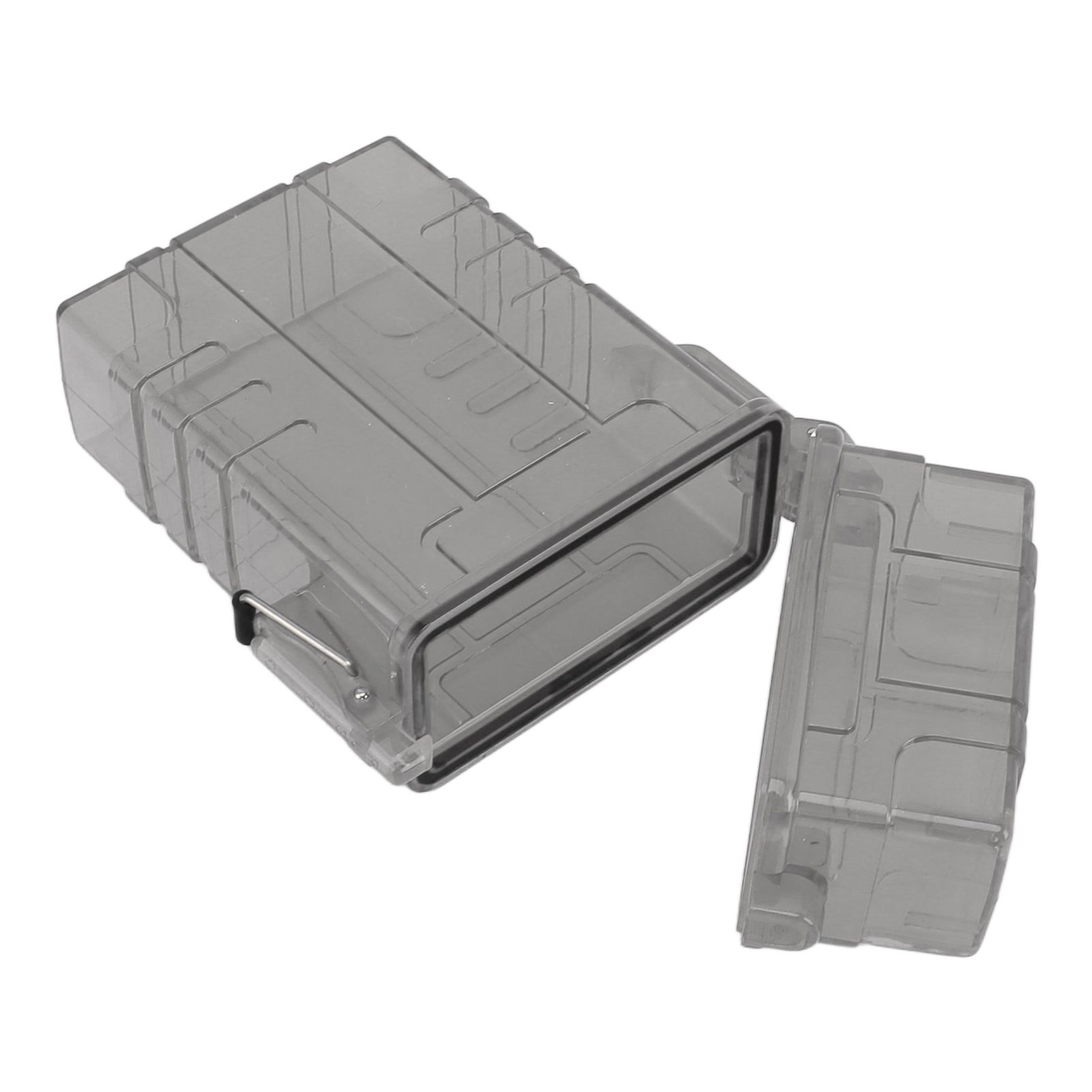 Cigarette Case 20 Capacity Plastic Cigarette Box Sealed Waterproof Cigarette Container Organizer Transparent Black - Image 8