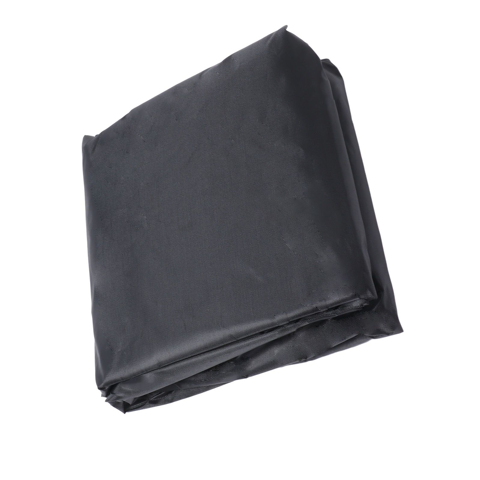 Outdoor Chair Cover Black Oxford Cloth Waterproof Wind Dust UV Proof Furniture Cover with Buckle Adjustable Drawstring - Image 3