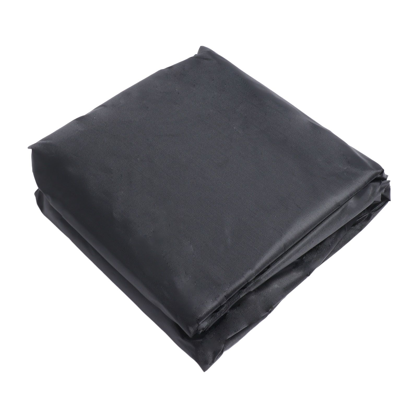 Outdoor Chair Cover Black Oxford Cloth Waterproof Wind Dust UV Proof Furniture Cover with Buckle Adjustable Drawstring - Image 5