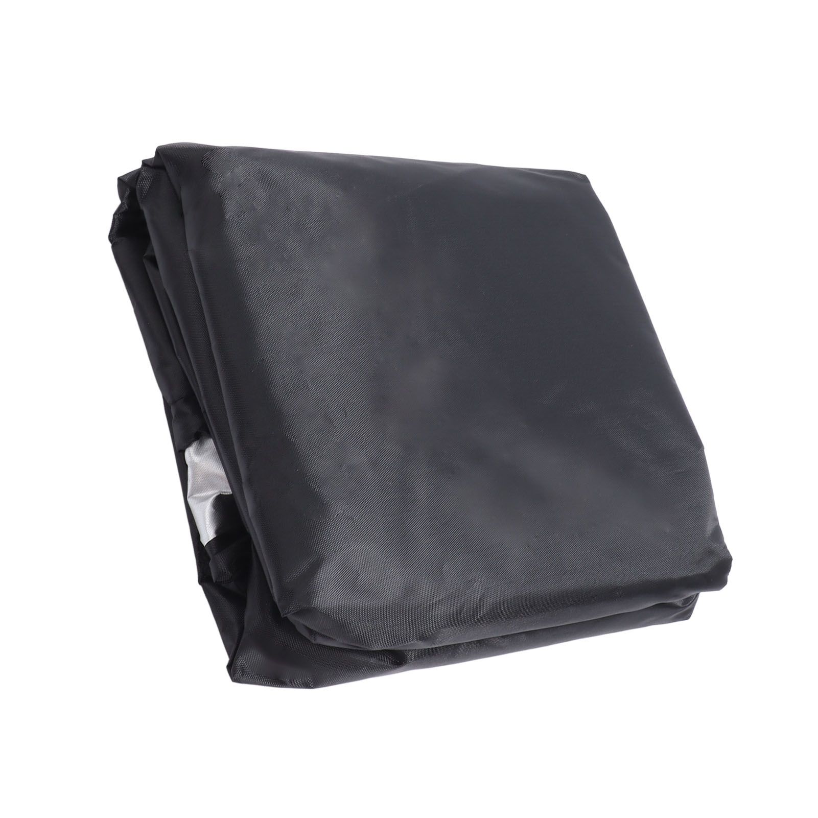 Outdoor Chair Cover Black Oxford Cloth Waterproof Wind Dust UV Proof Furniture Cover with Buckle Adjustable Drawstring - Image 7