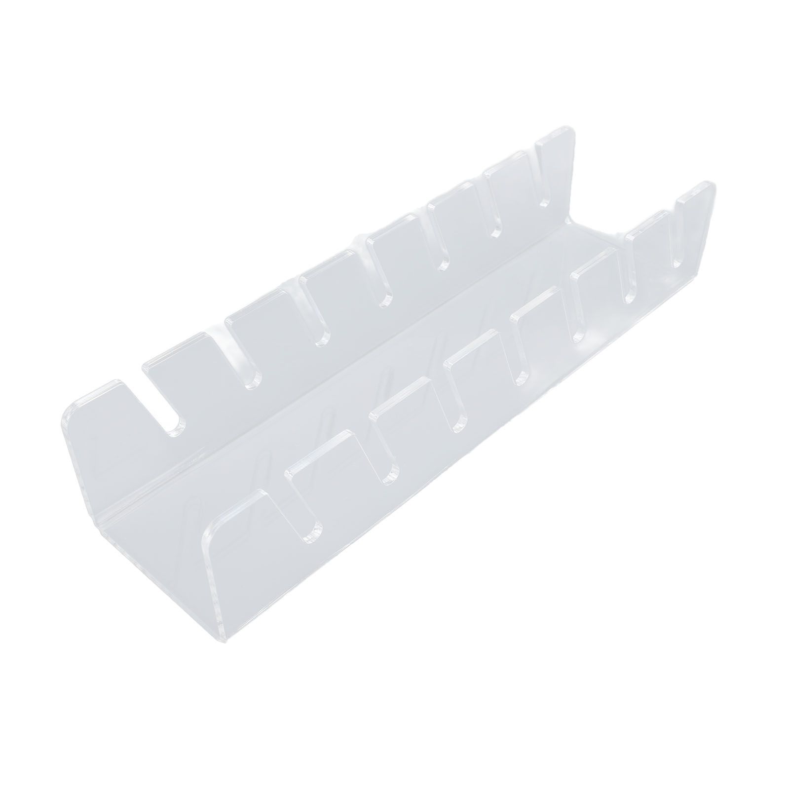Hat Display Racks Hold 7 Baseball Caps Vertical Display Acrylic Baseball Cap Organizer for Closet Bedroom Transparent - Image 3