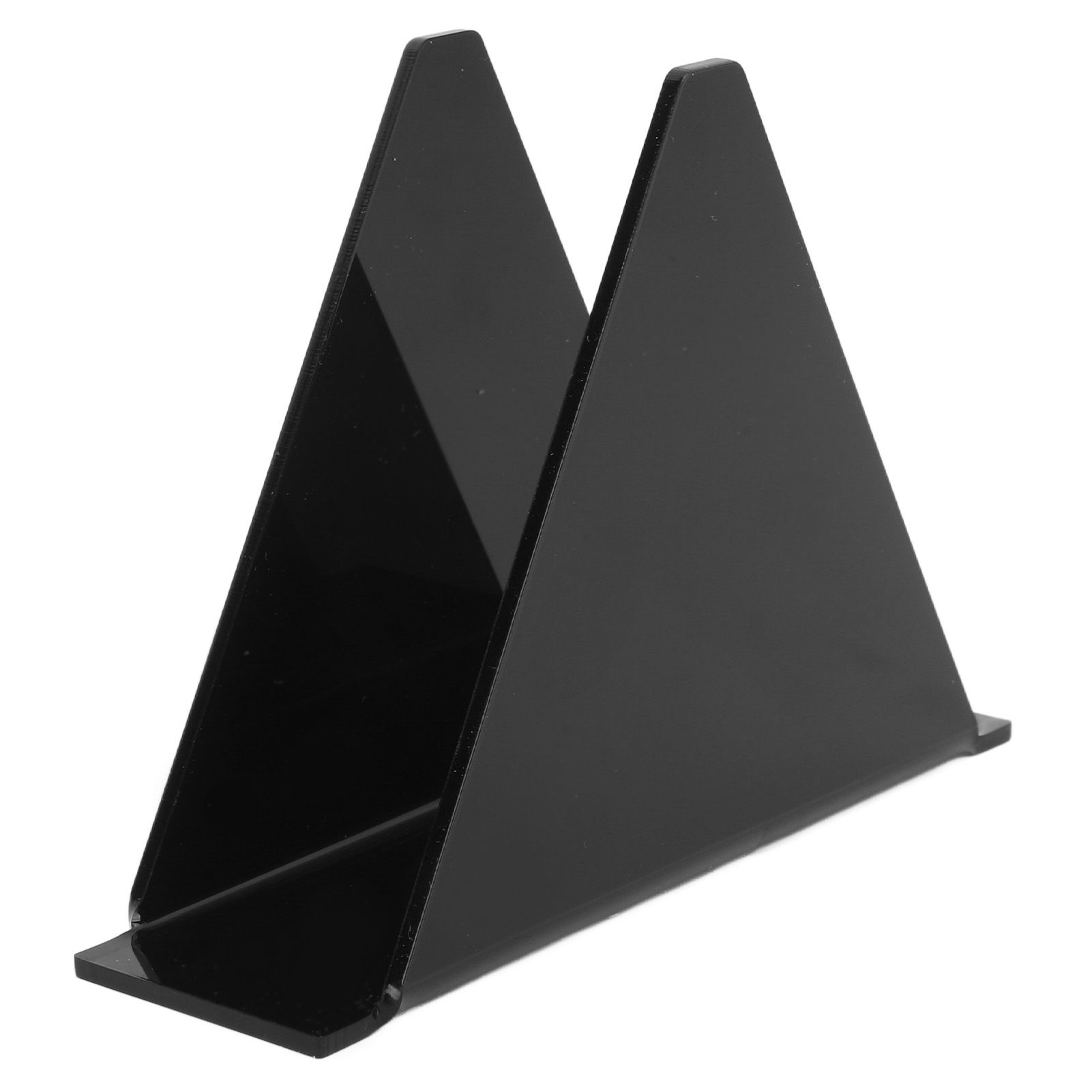 Napkin Holders for Tables Acrylic Farmhouse Napkins Holder Upright Vertical Dining Table Napkin Dispenser for Kitchen Black - Image 1