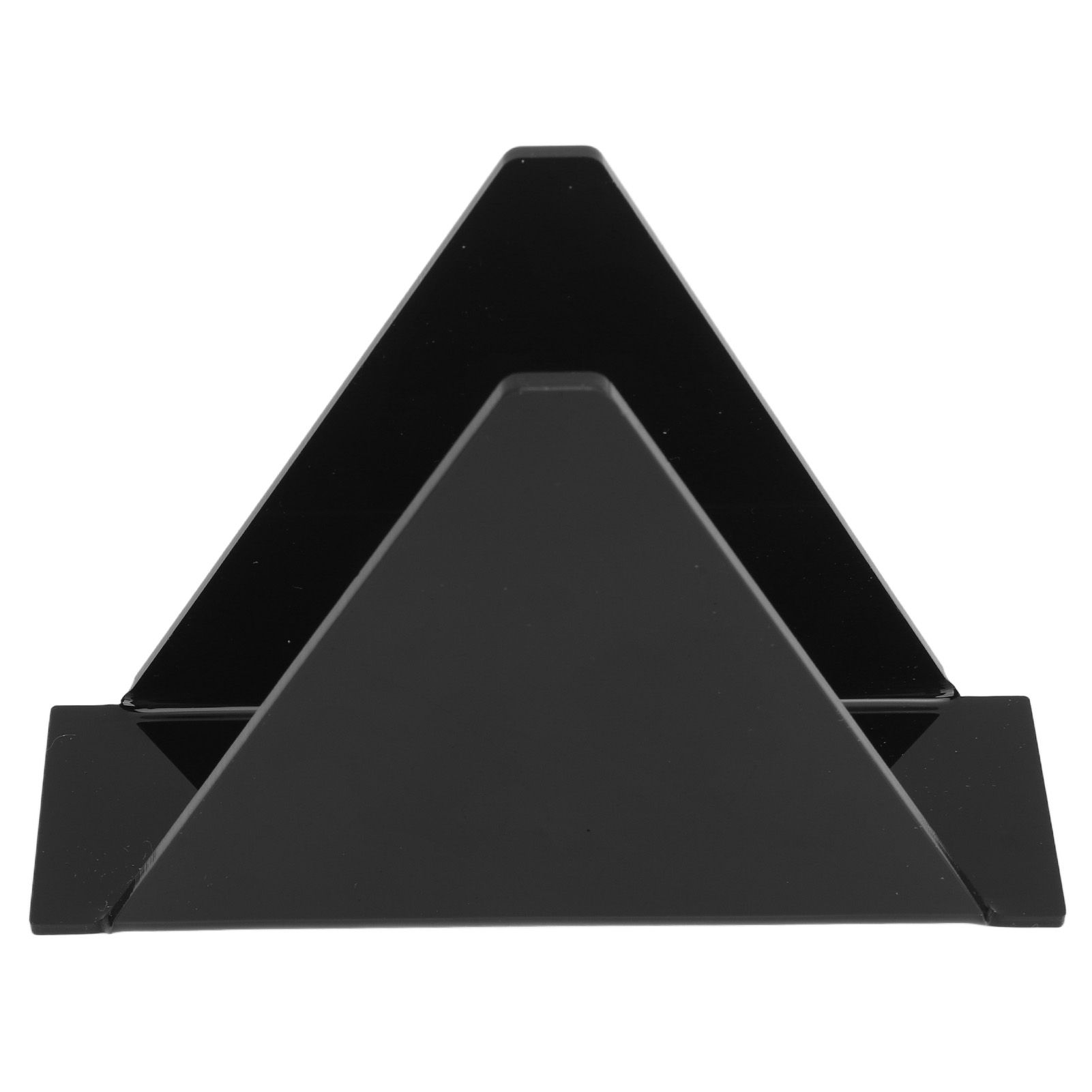 Napkin Holders for Tables Acrylic Farmhouse Napkins Holder Upright Vertical Dining Table Napkin Dispenser for Kitchen Black - Image 2