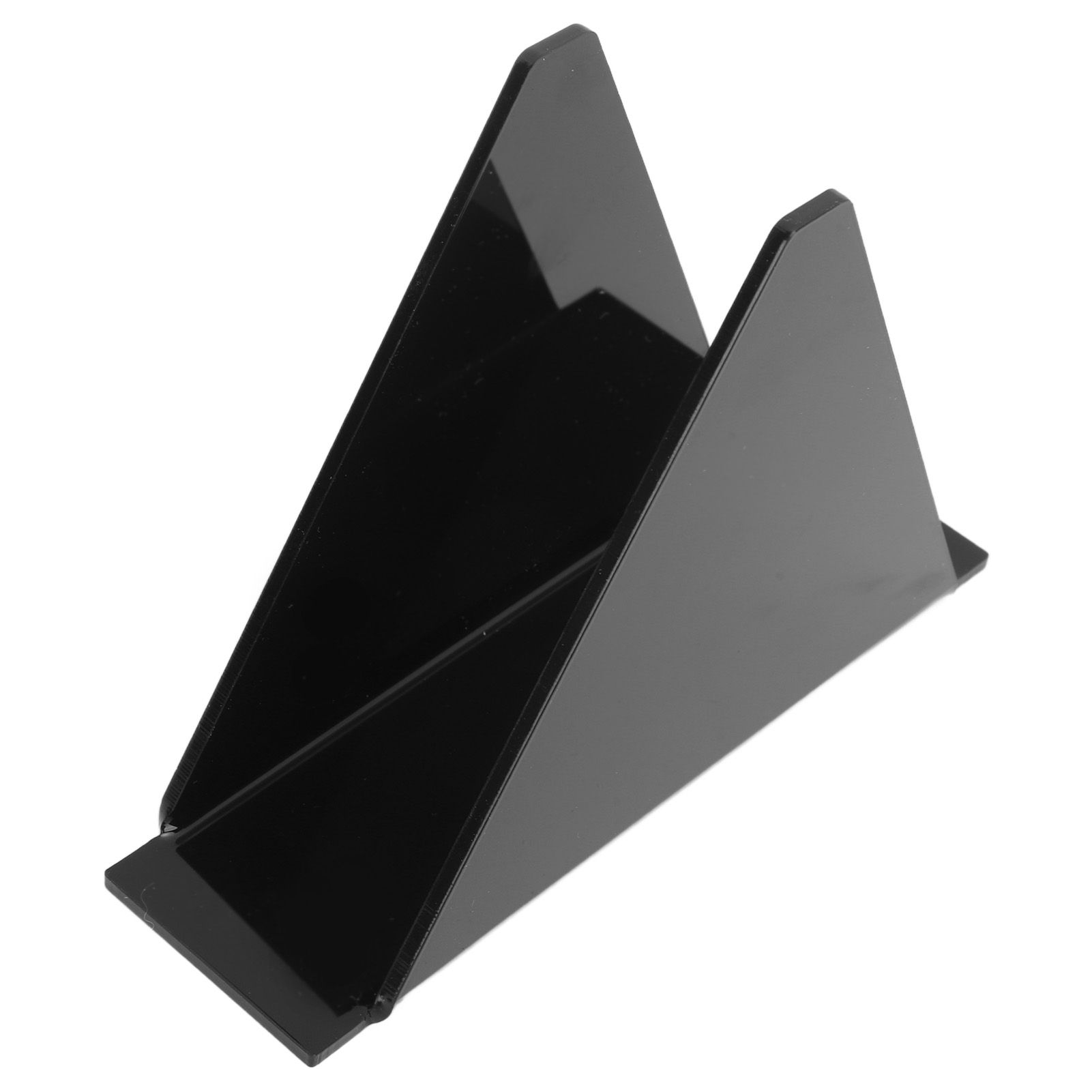 Napkin Holders for Tables Acrylic Farmhouse Napkins Holder Upright Vertical Dining Table Napkin Dispenser for Kitchen Black - Image 3