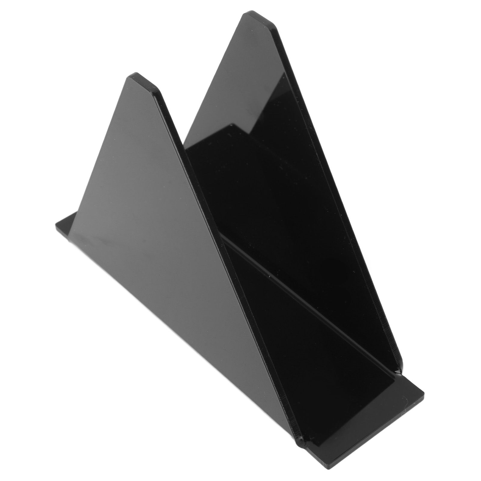Napkin Holders for Tables Acrylic Farmhouse Napkins Holder Upright Vertical Dining Table Napkin Dispenser for Kitchen Black - Image 4